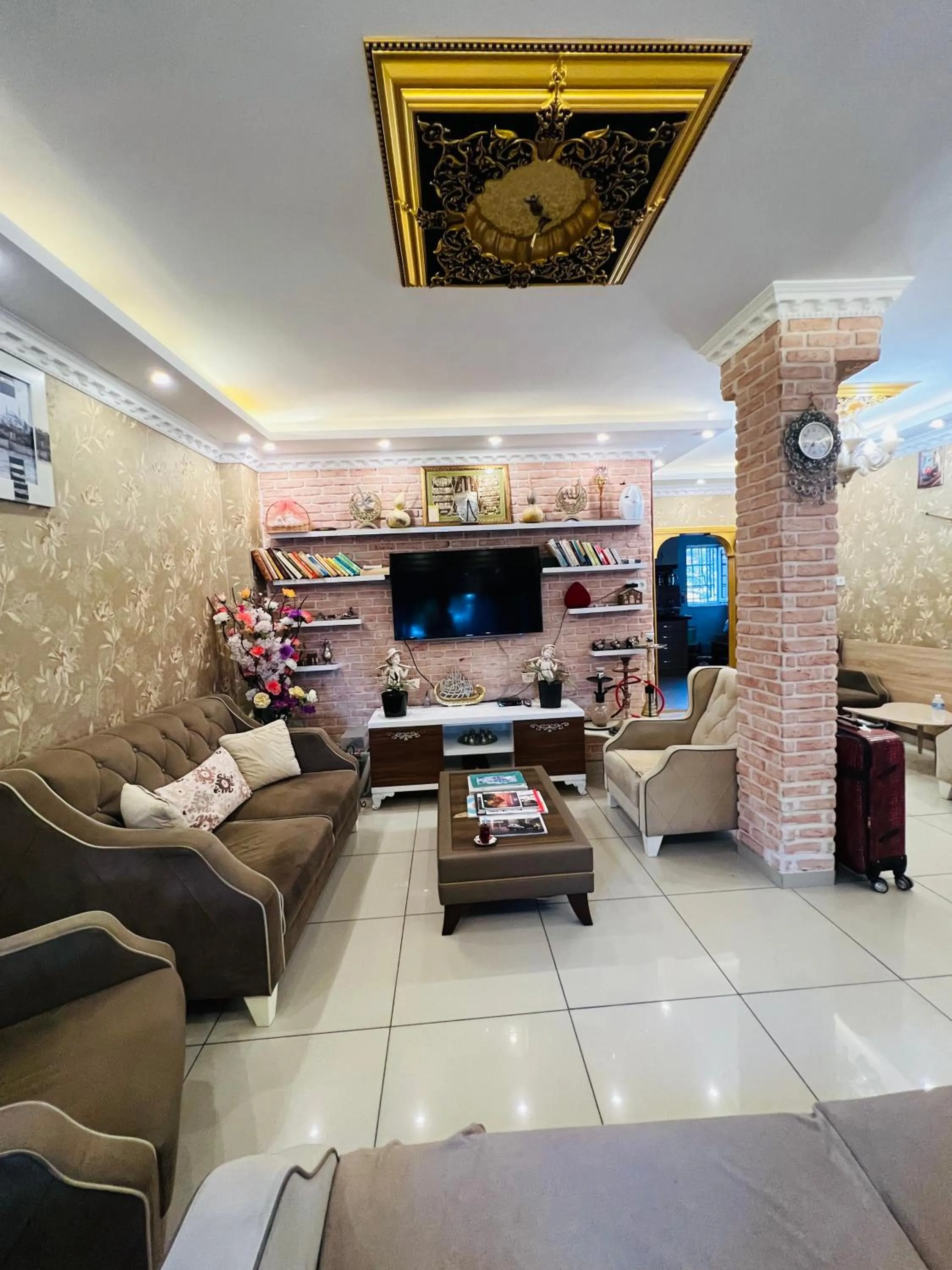 Lobby or reception in Liman Hotel