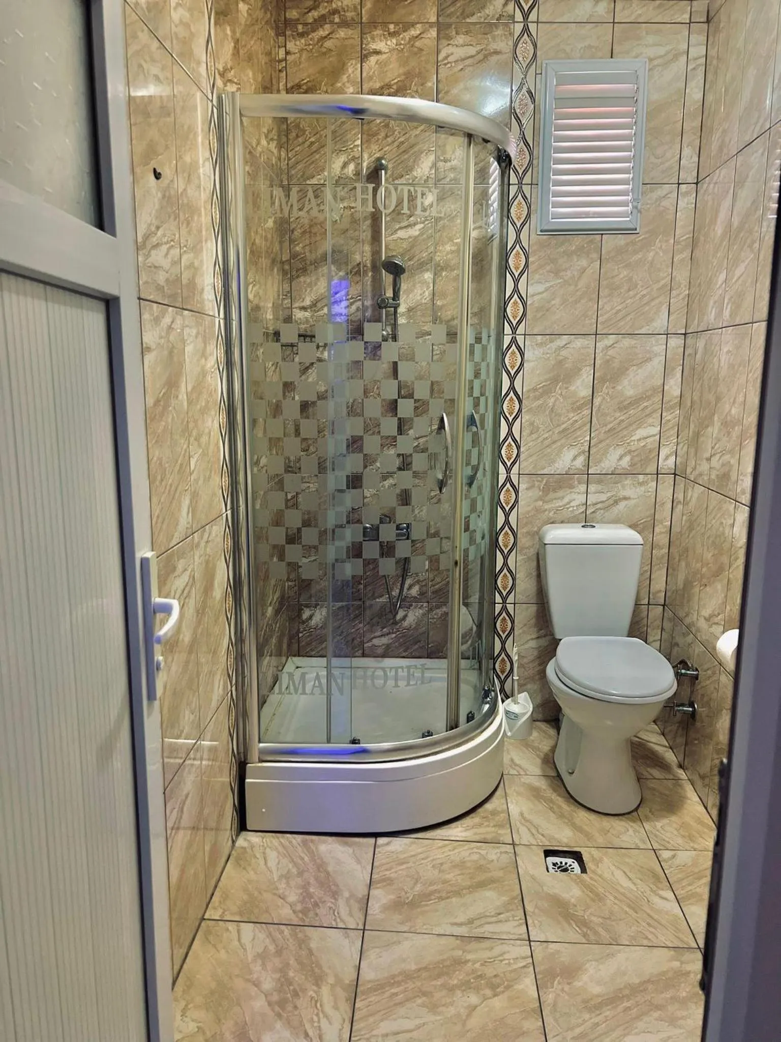 Shower in Liman Hotel