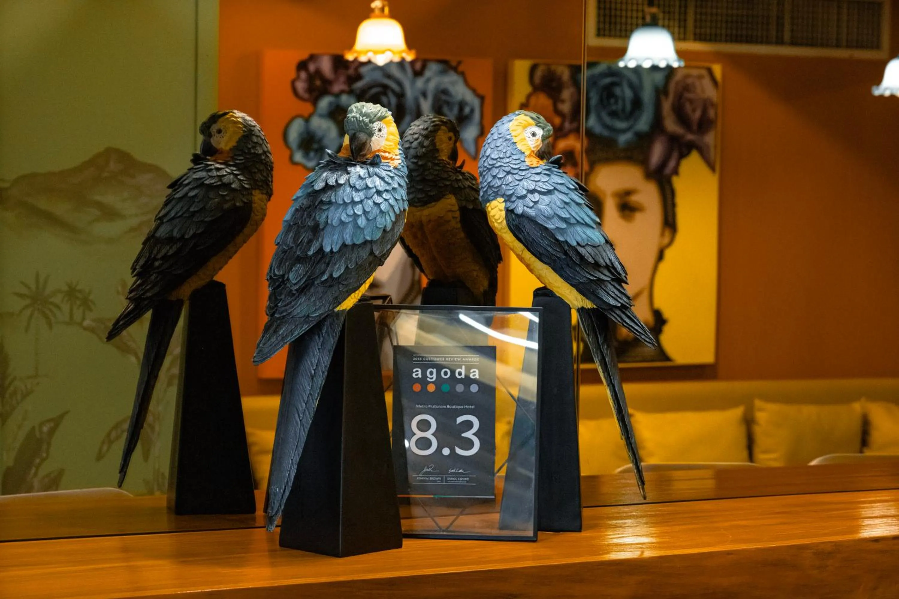 Lobby or reception in Metro Pratunam Boutique Hotel