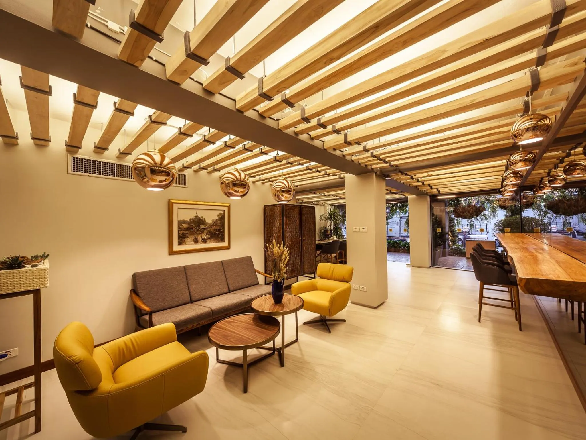 Decorative detail in Metro Pratunam Boutique Hotel