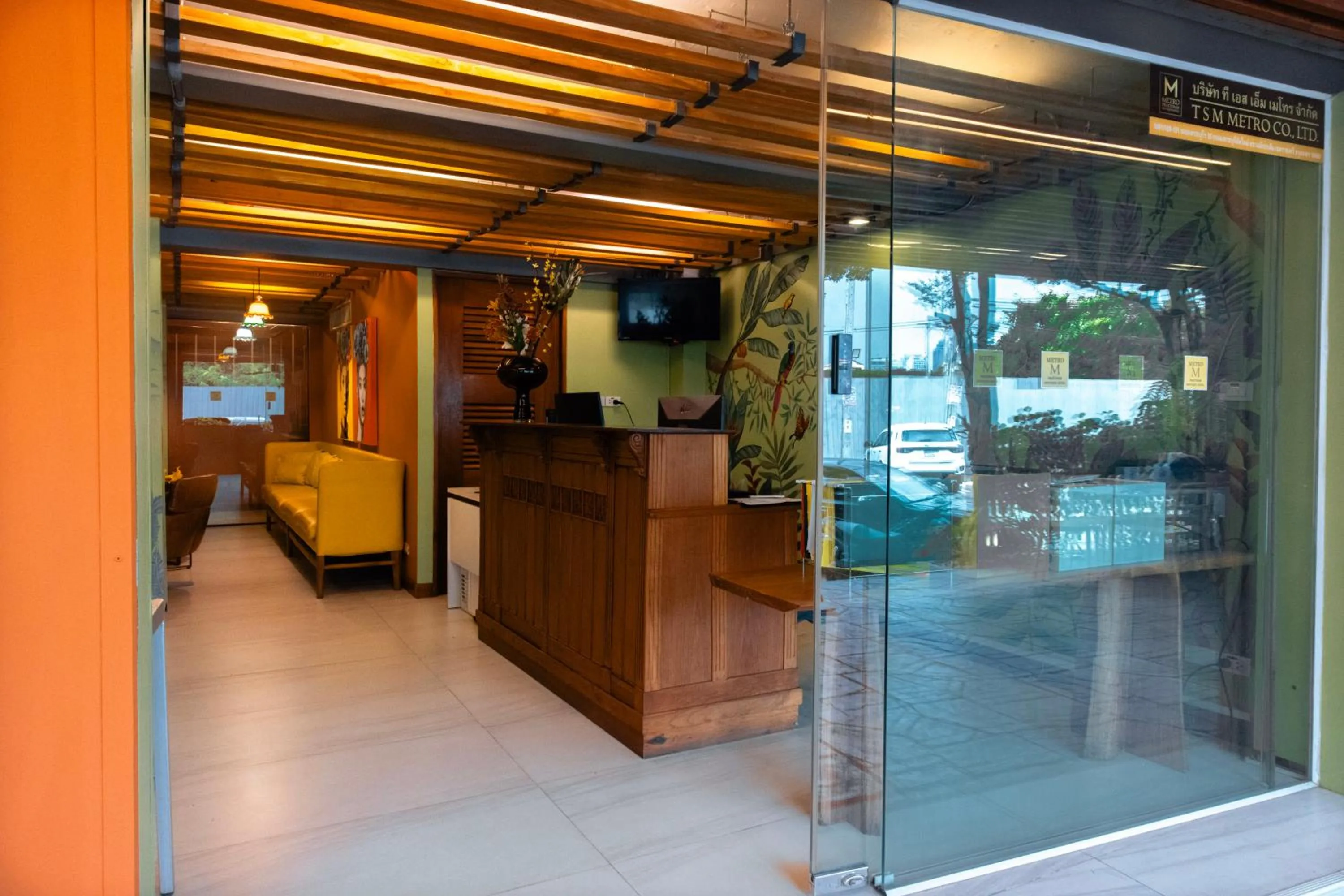 Lobby or reception in Metro Pratunam Boutique Hotel