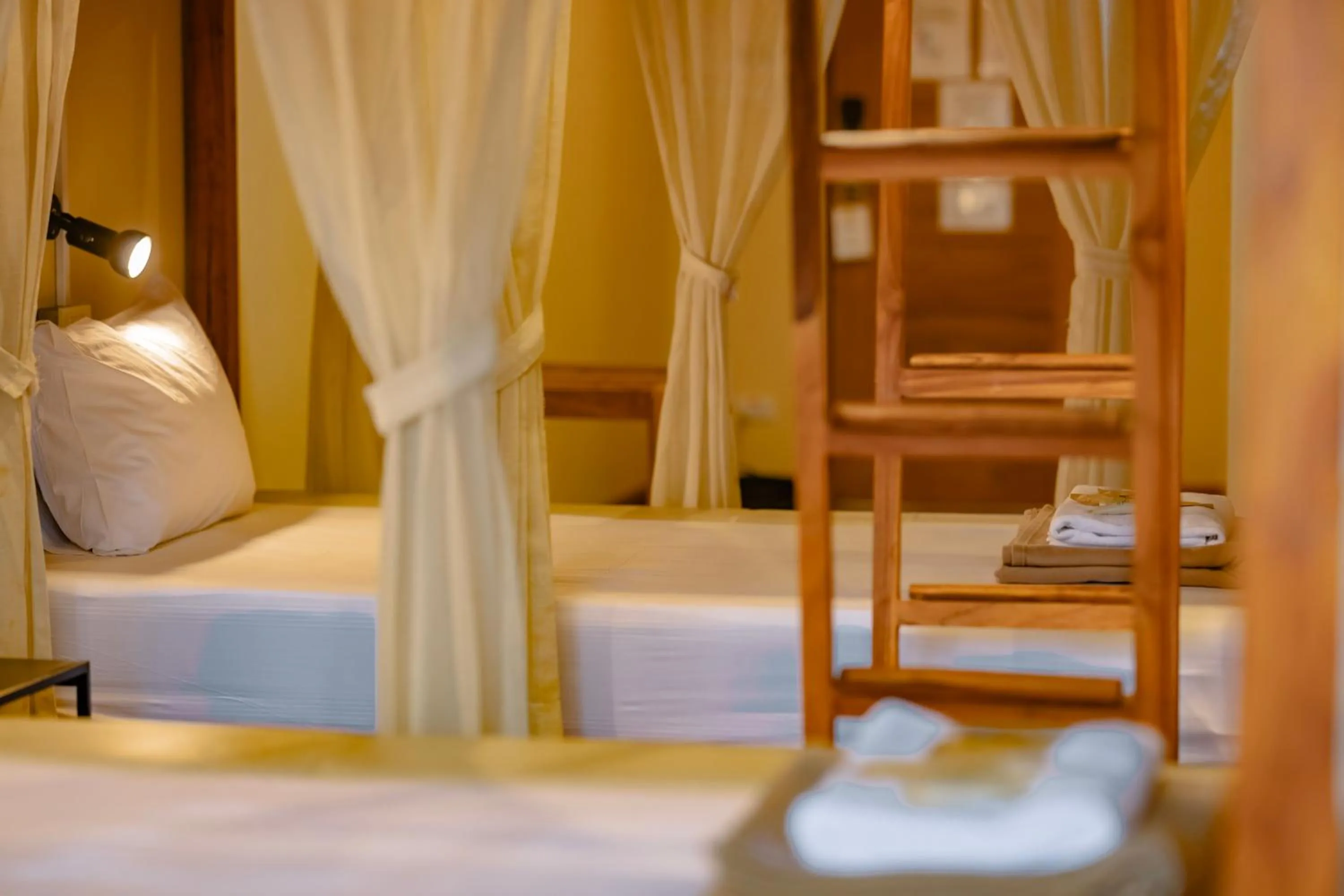 Bed in Metro Pratunam Boutique Hotel