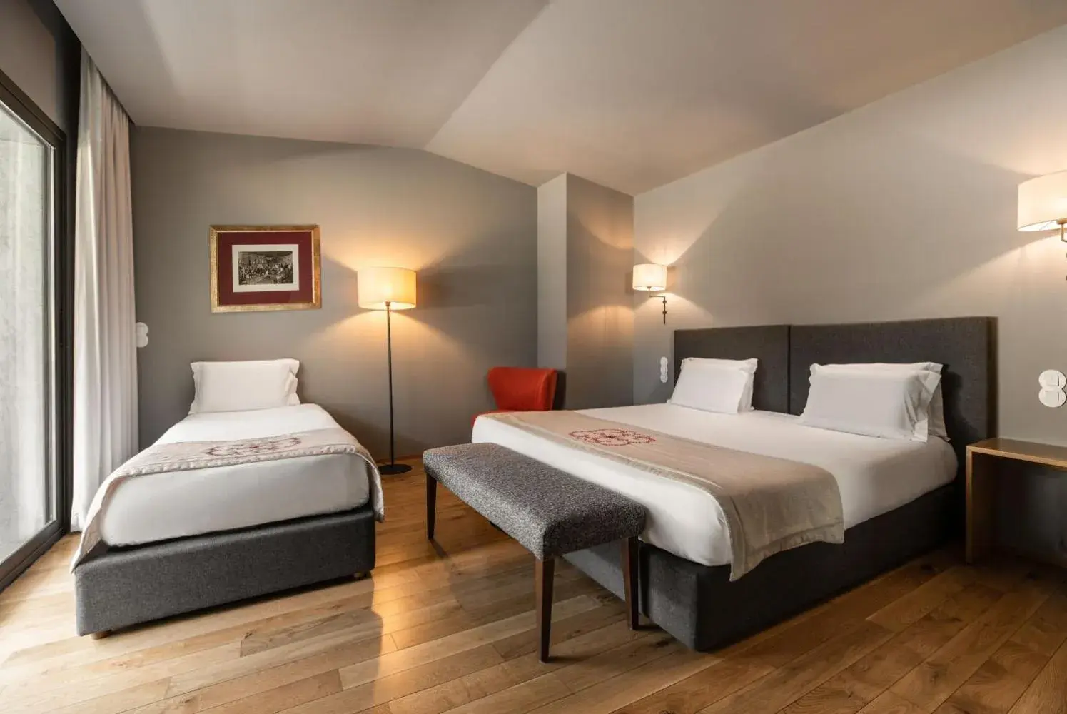 Triple Room in Eurostars Santa Luzia Triple Room in Eurostars Santa Luzia