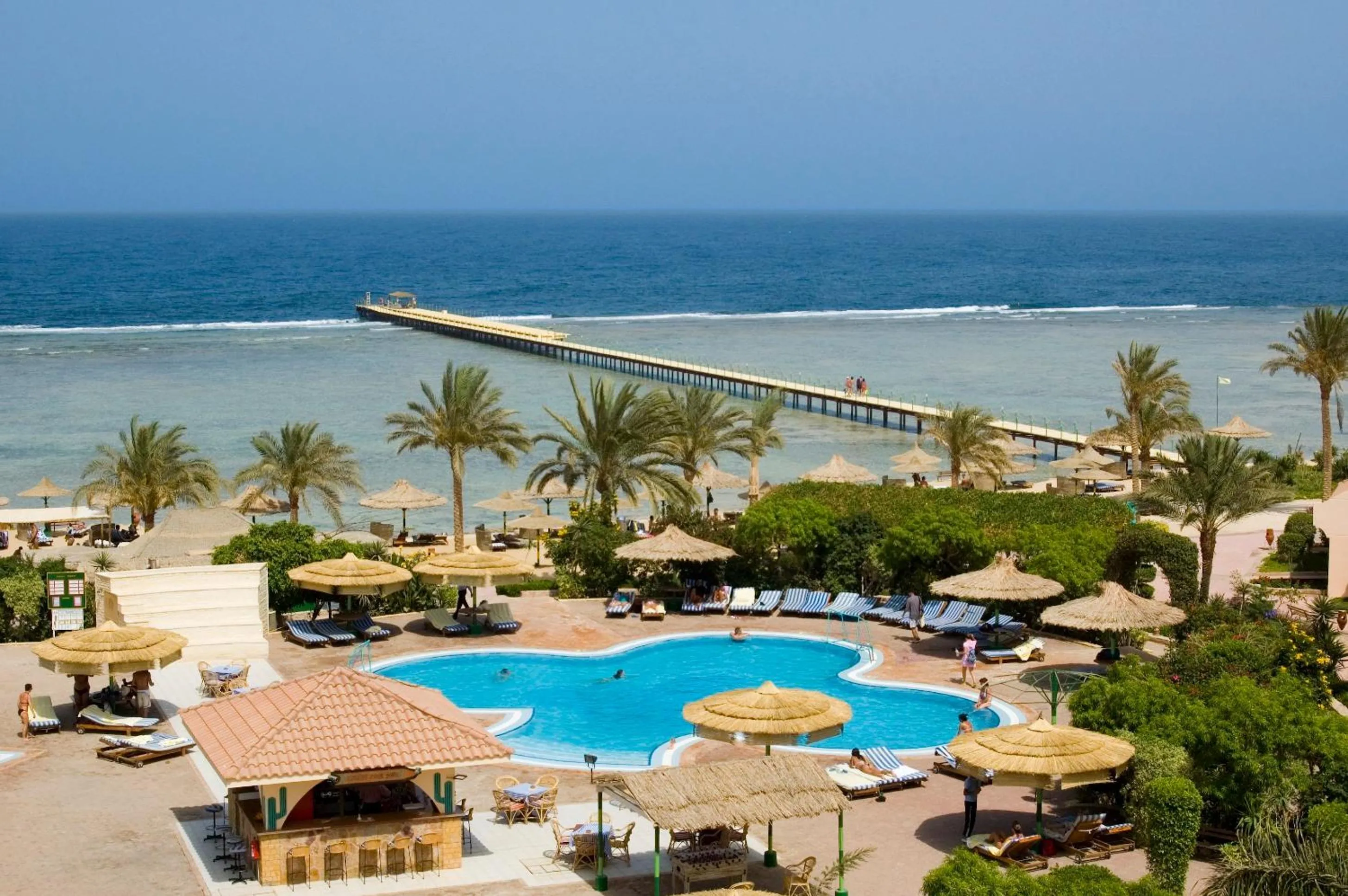 Natural landscape in Flamenco Beach & Resort Quseir