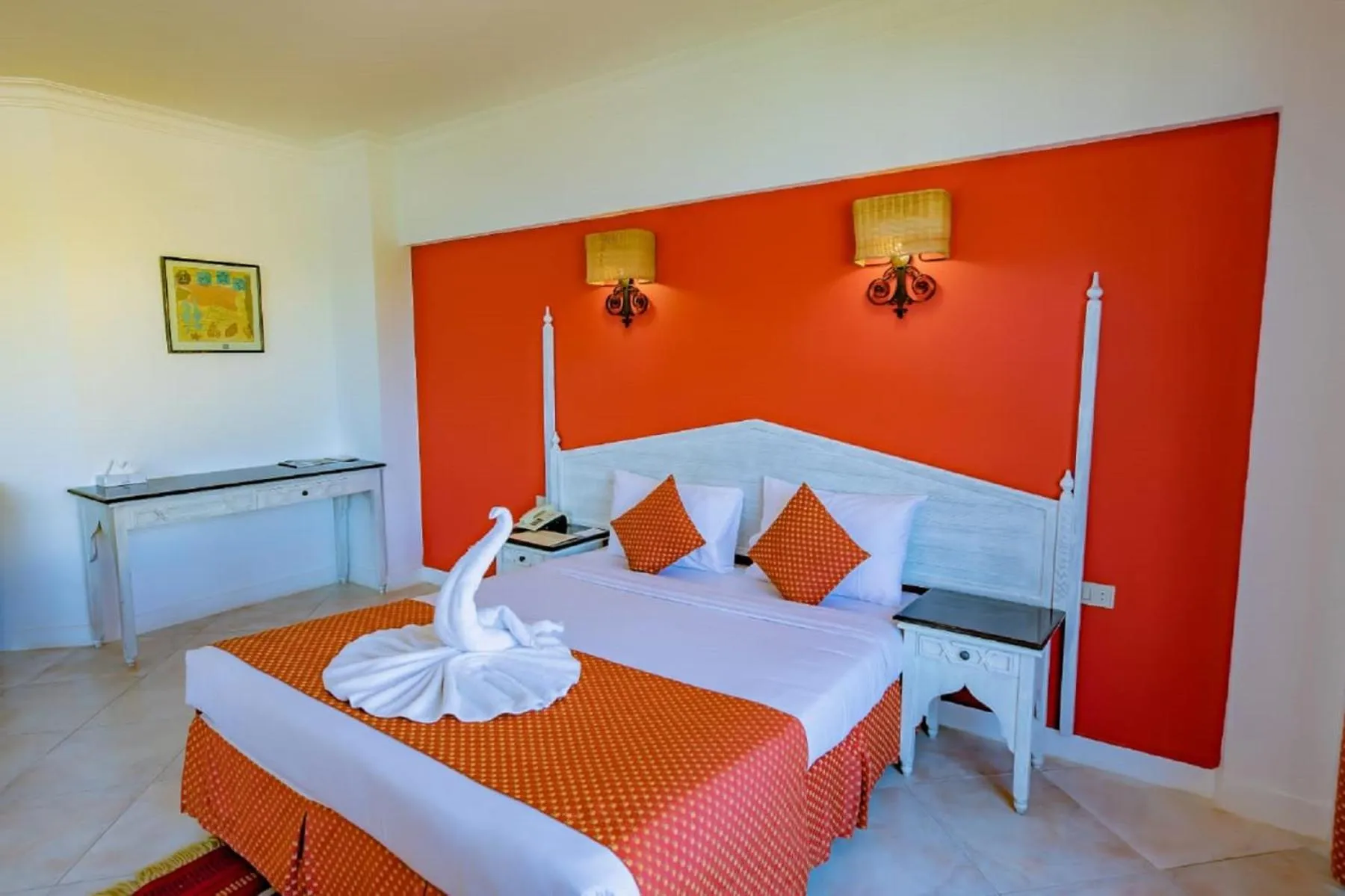 Bed in Flamenco Beach & Resort Quseir