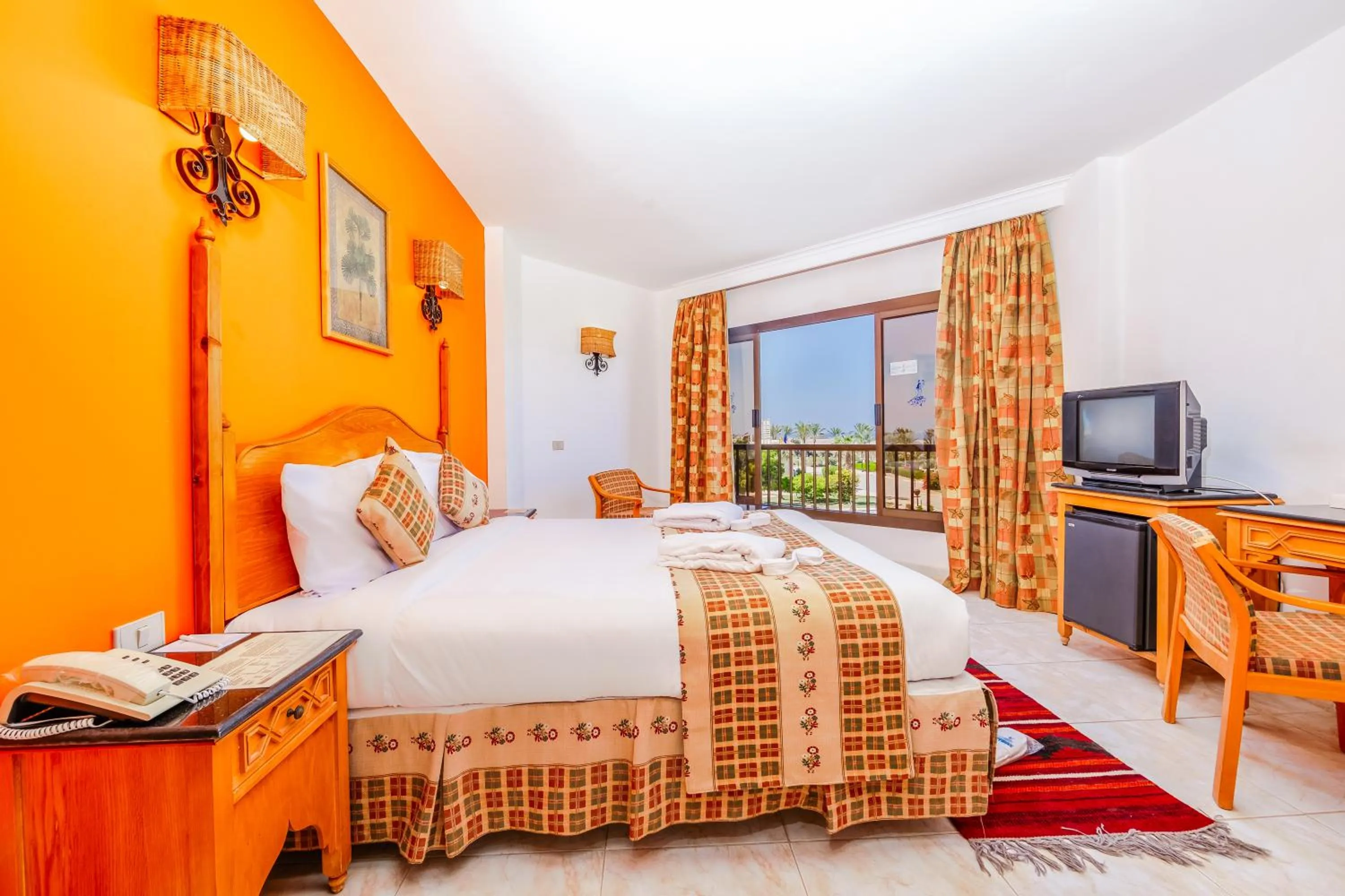 Bed in Flamenco Beach & Resort Quseir