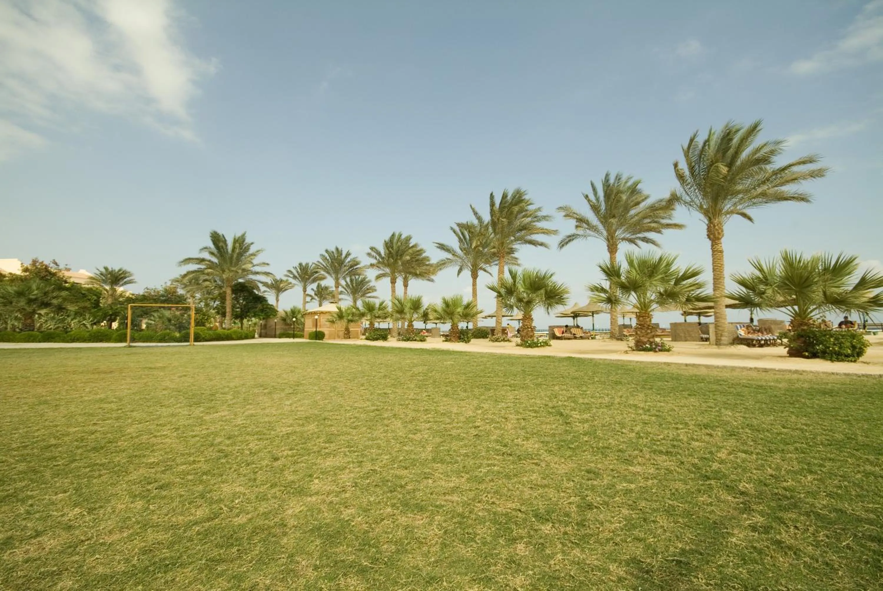 Garden in Flamenco Beach & Resort Quseir