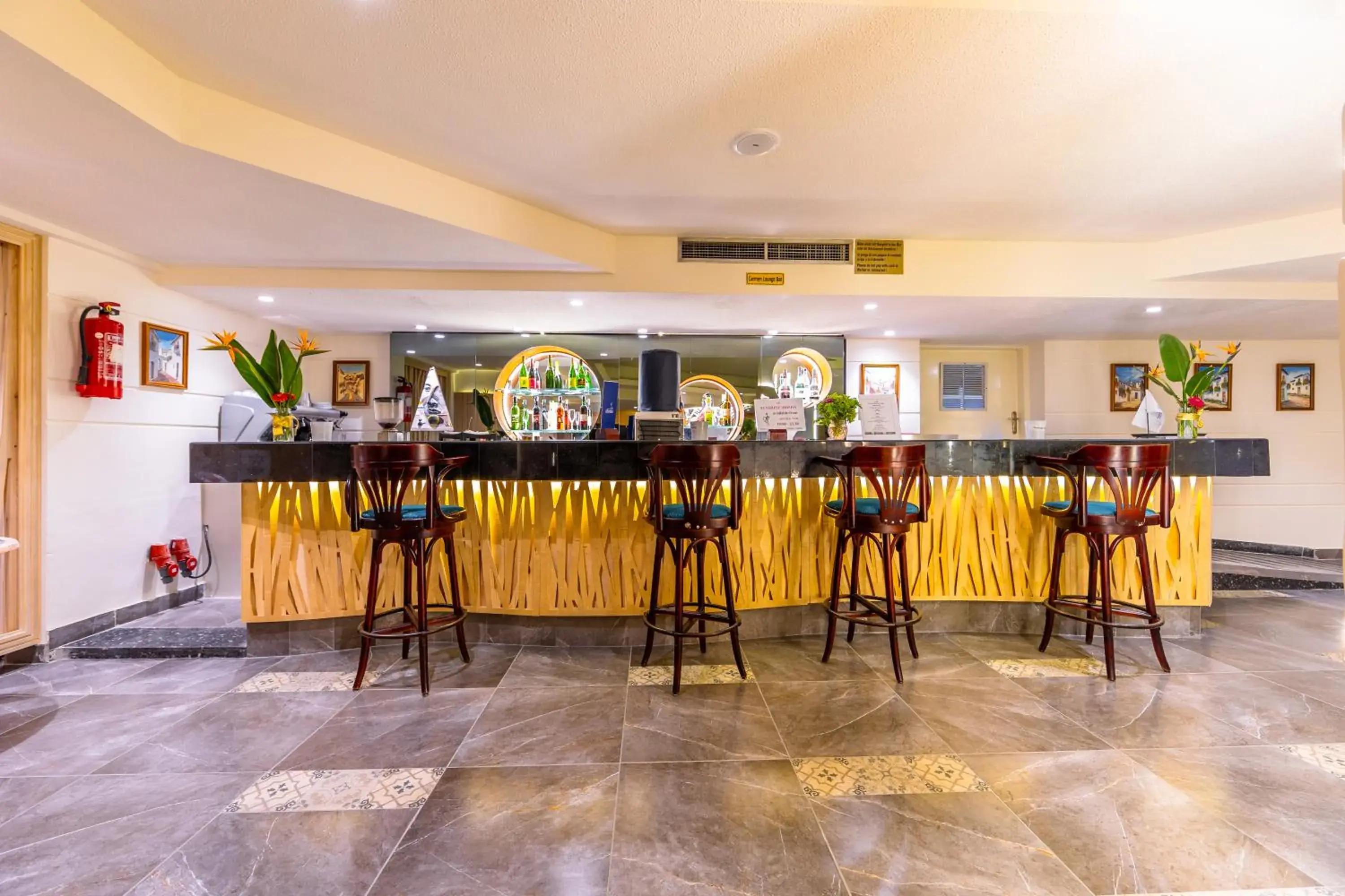 Lounge or bar in Flamenco Beach & Resort Quseir Lounge or bar in Flamenco Beach & Resort Quseir