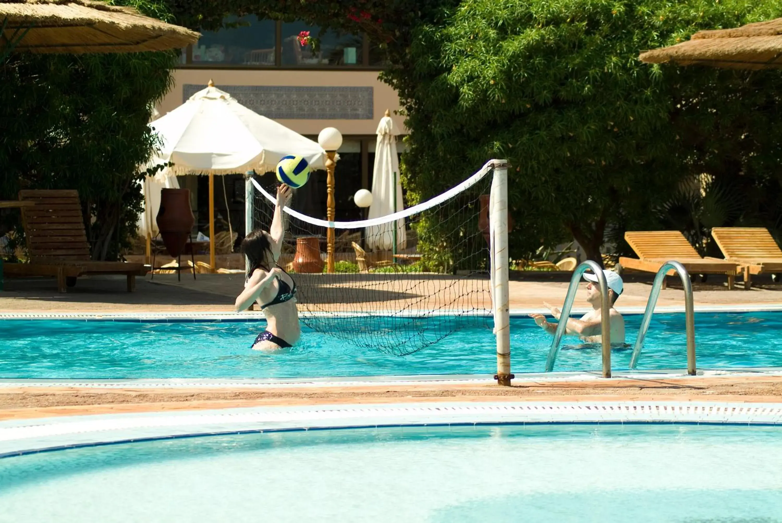 Swimming pool in Flamenco Beach & Resort Quseir Swimming pool in Flamenco Beach & Resort Quseir