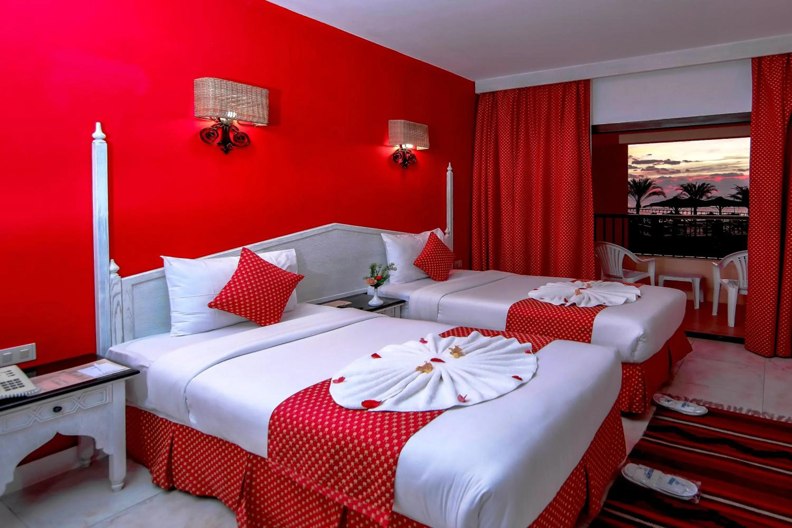 Bedroom, Bed in Flamenco Beach & Resort Quseir