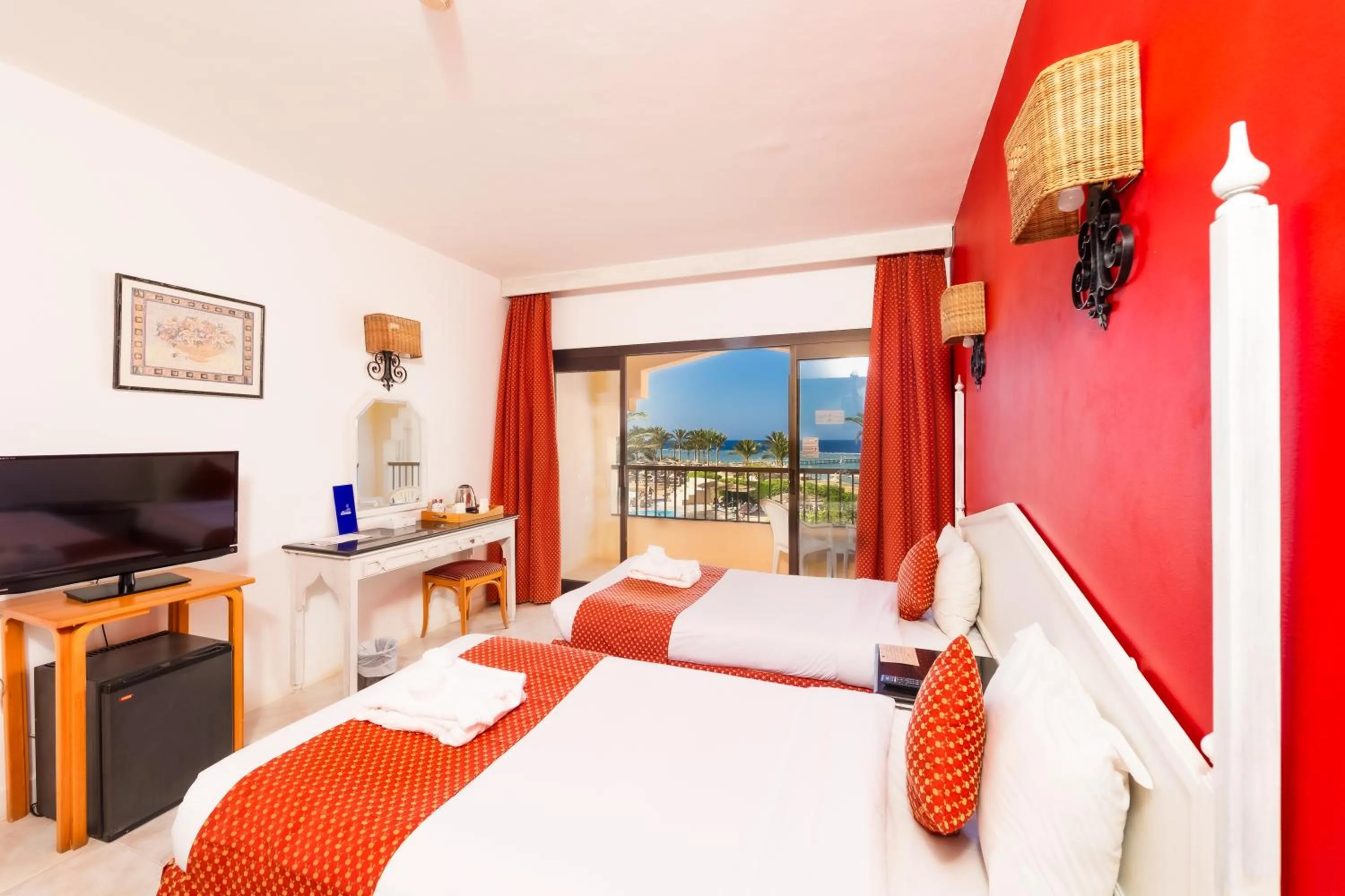 Bedroom, Bed in Flamenco Beach & Resort Quseir