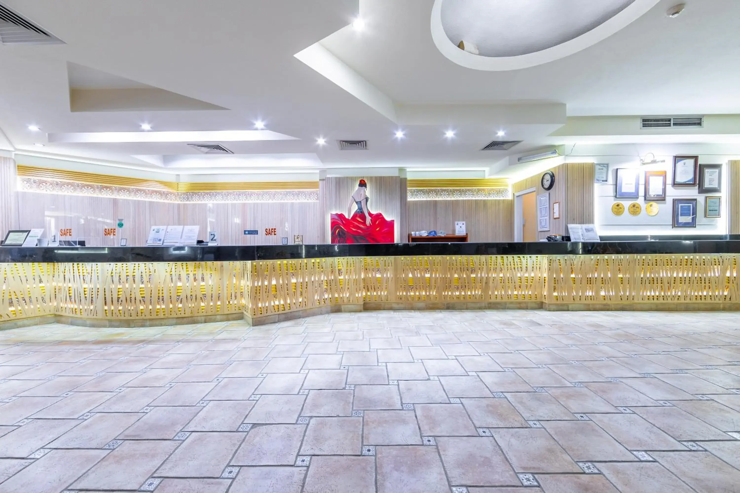 Lobby or reception in Flamenco Beach & Resort Quseir Lobby or reception in Flamenco Beach & Resort Quseir