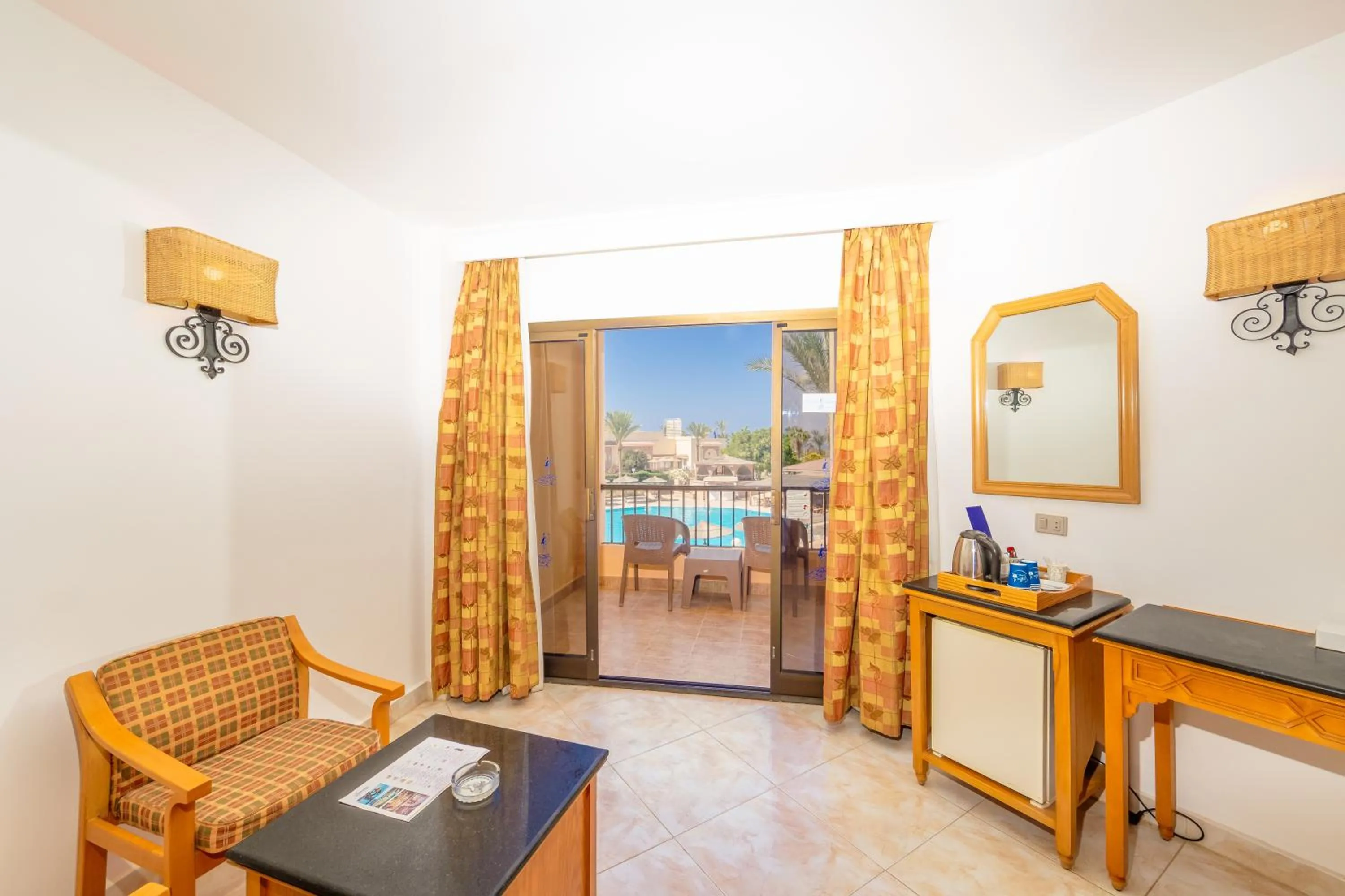 Garden in Flamenco Beach & Resort Quseir