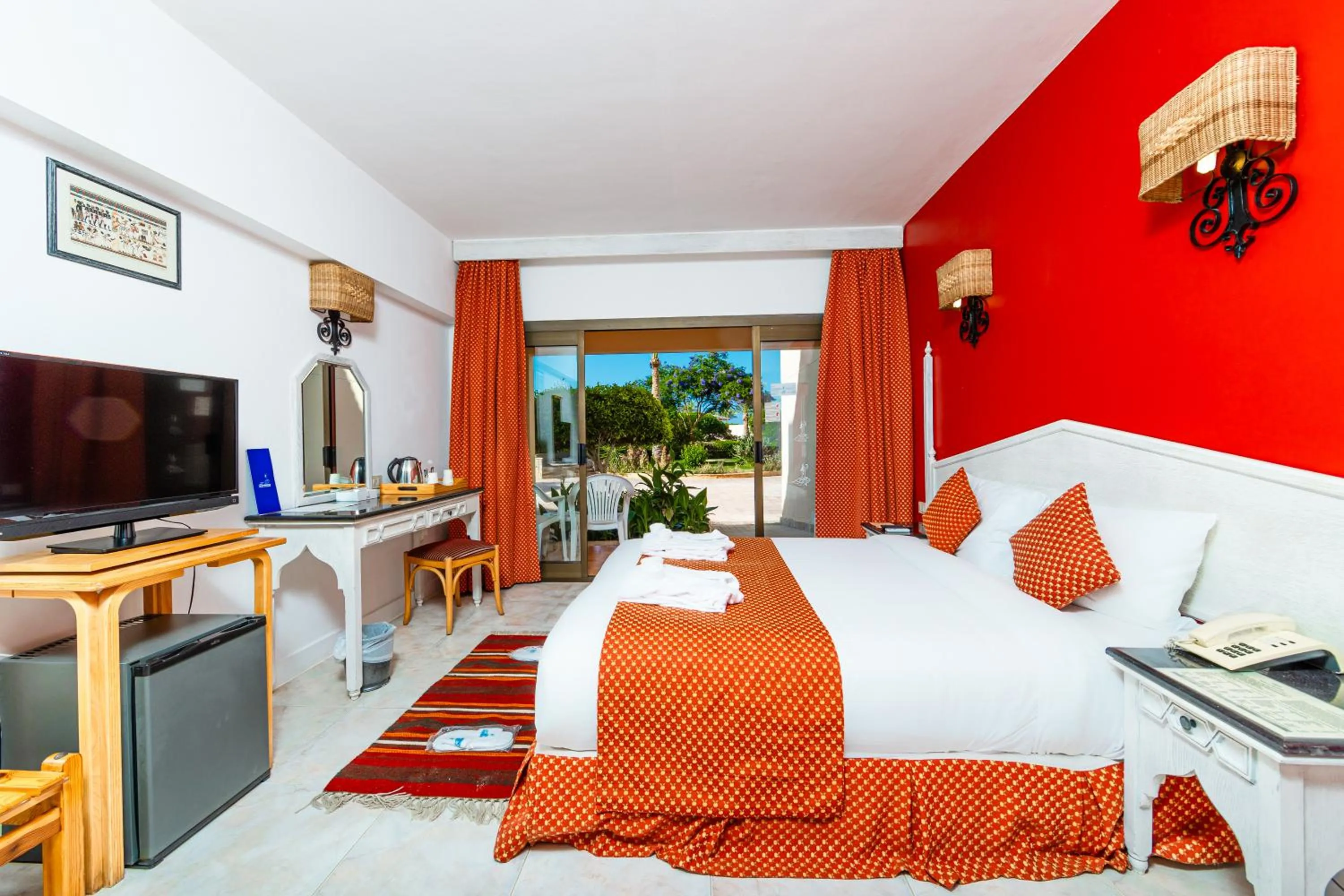 Bed in Flamenco Beach & Resort Quseir