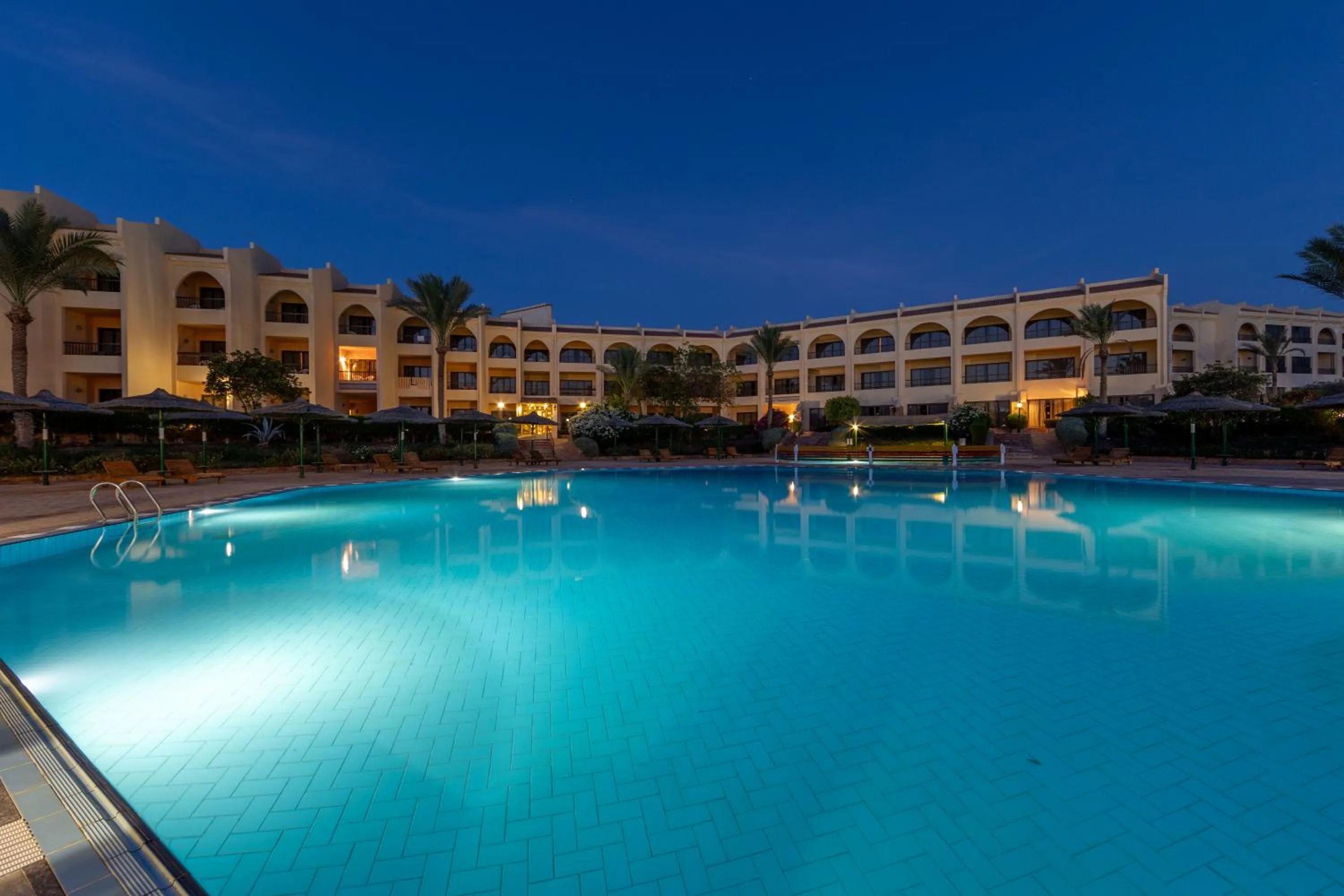 Garden in Flamenco Beach & Resort Quseir