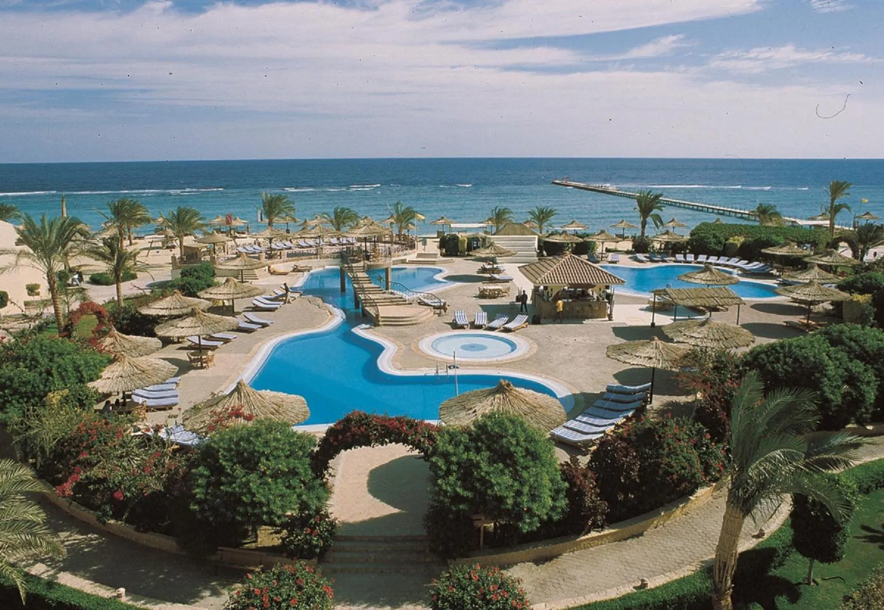 Swimming pool in Flamenco Beach & Resort Quseir