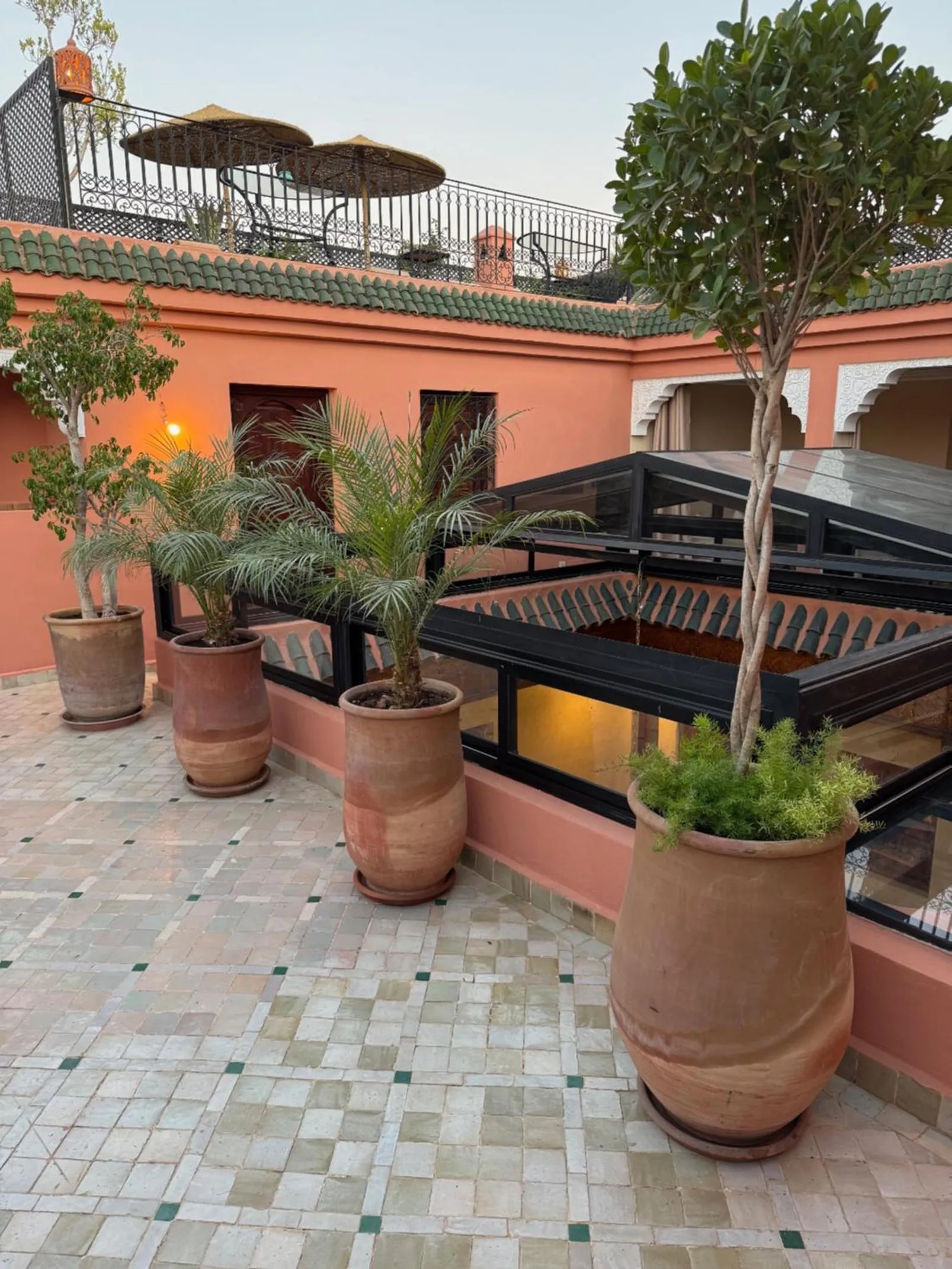 Patio in Riad Atlas Acacia