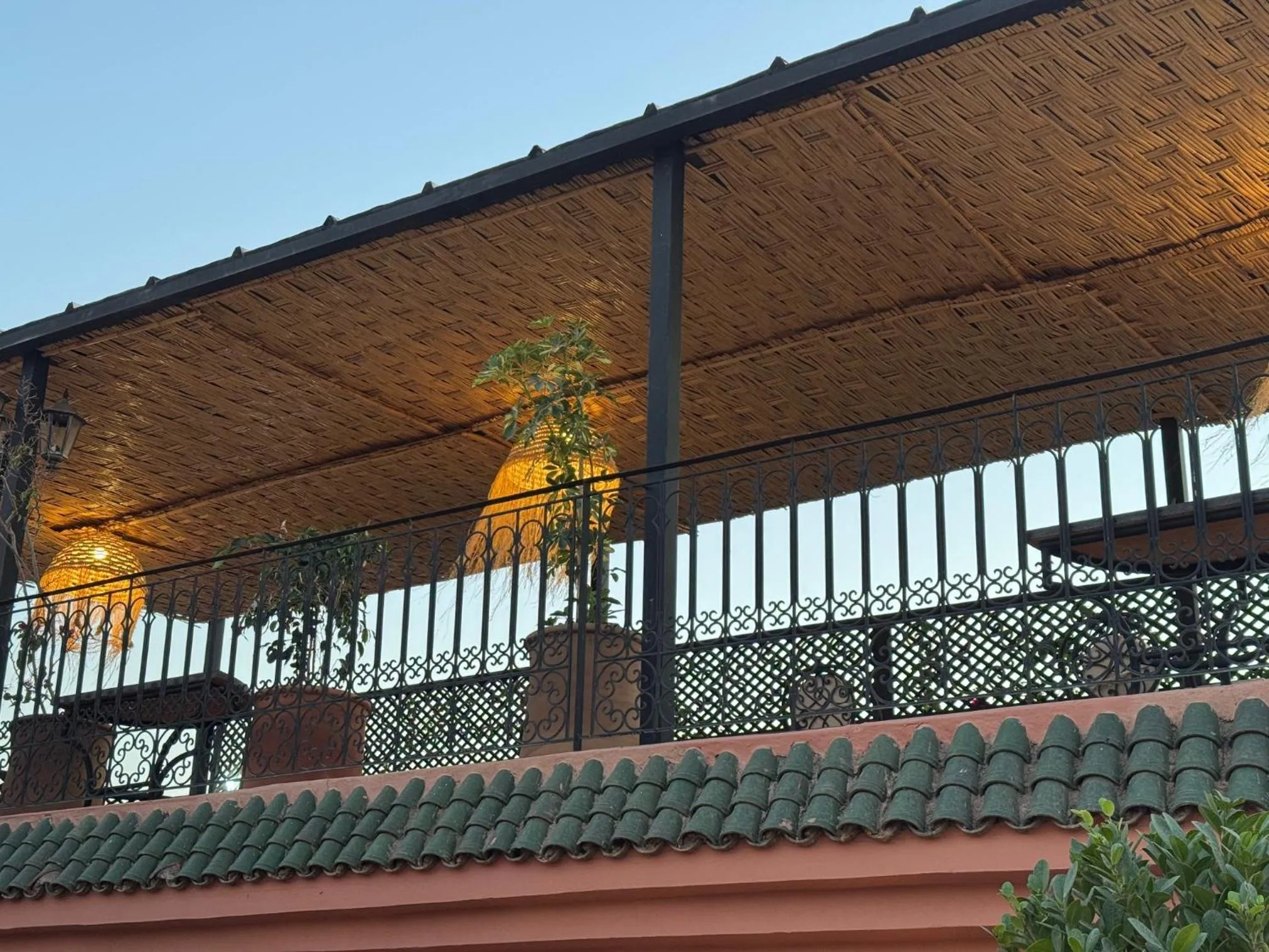 Patio in Riad Atlas Acacia