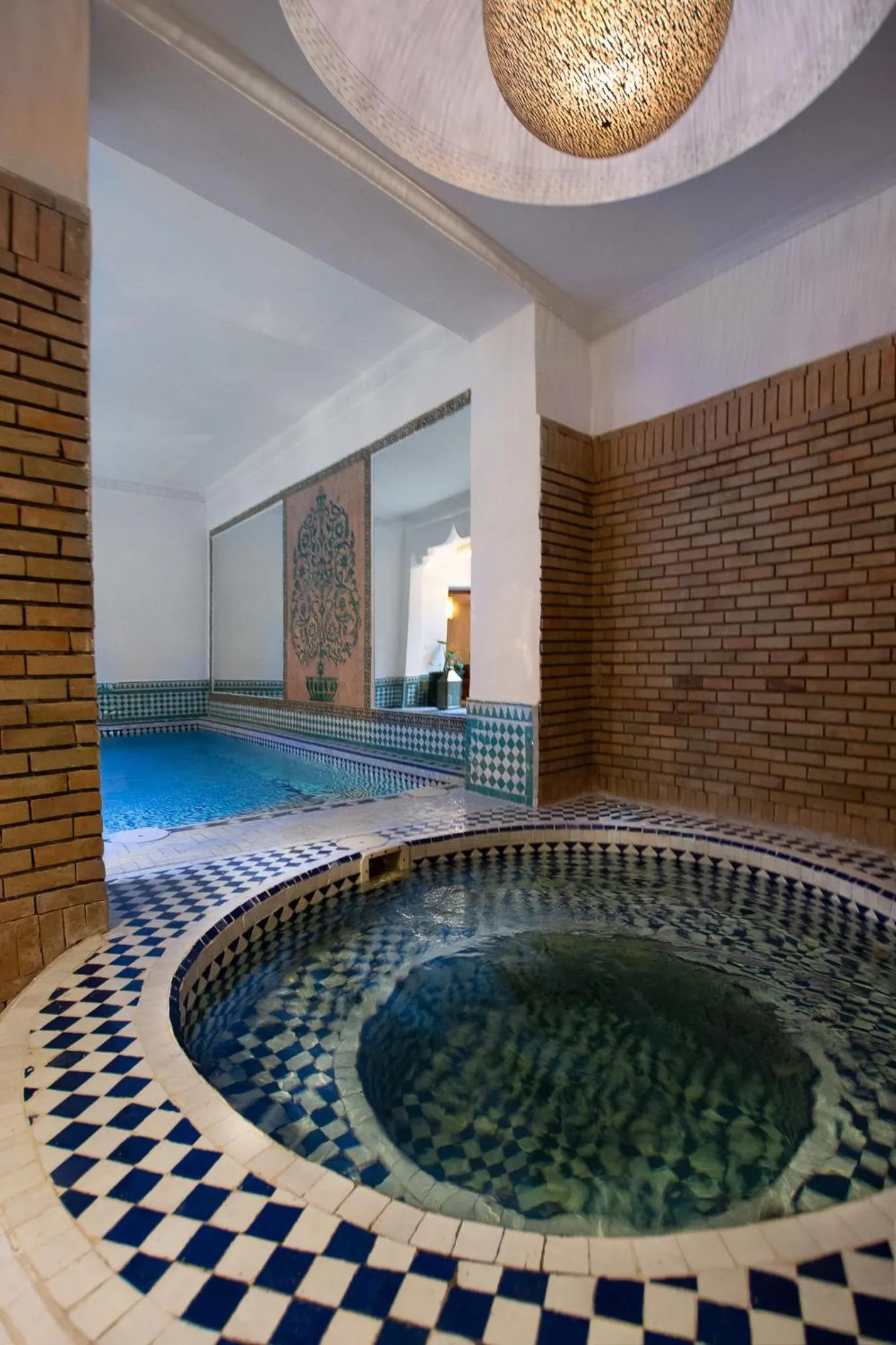 Swimming pool in Riad Atlas Acacia