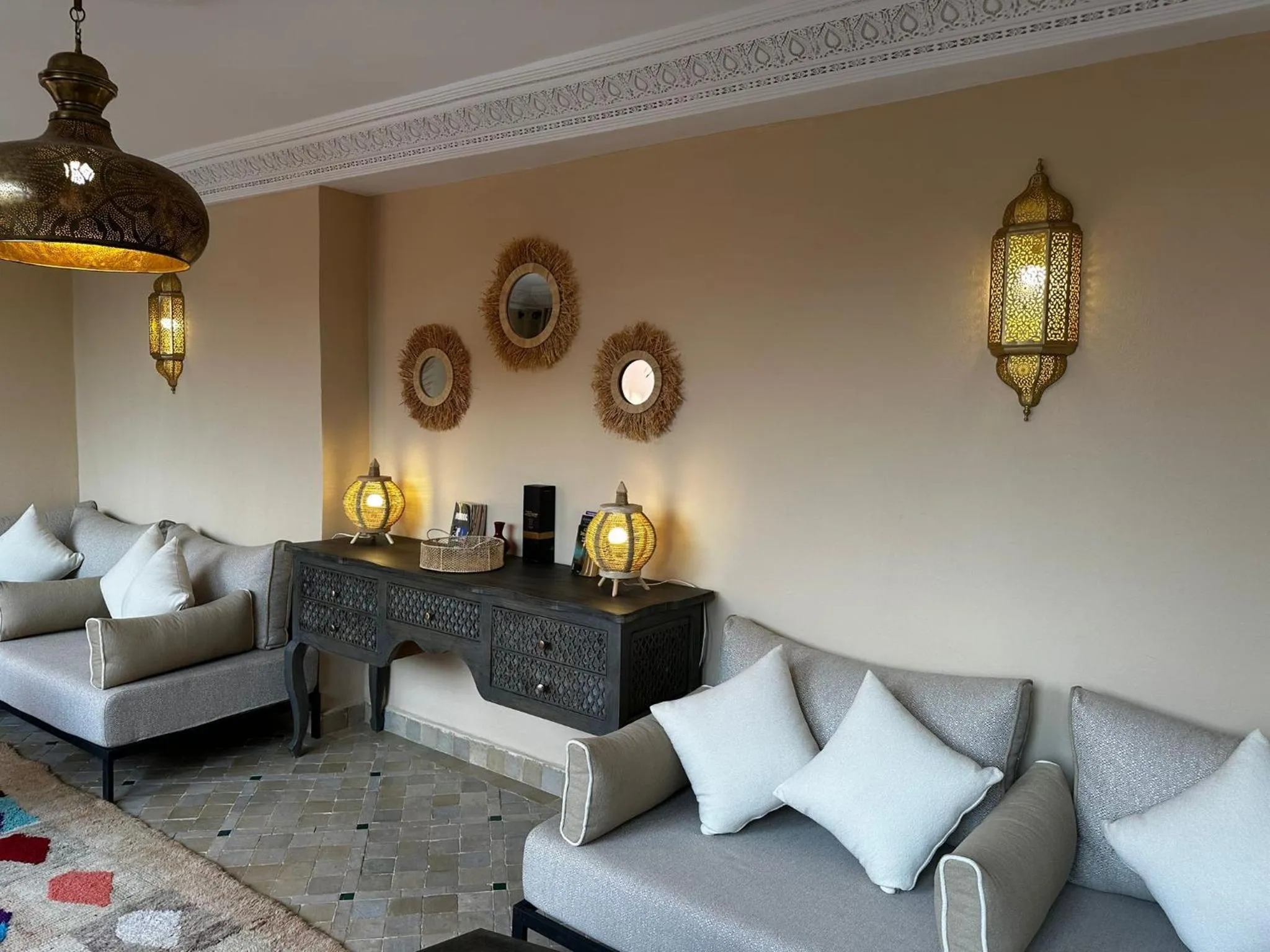 Patio in Riad Atlas Acacia