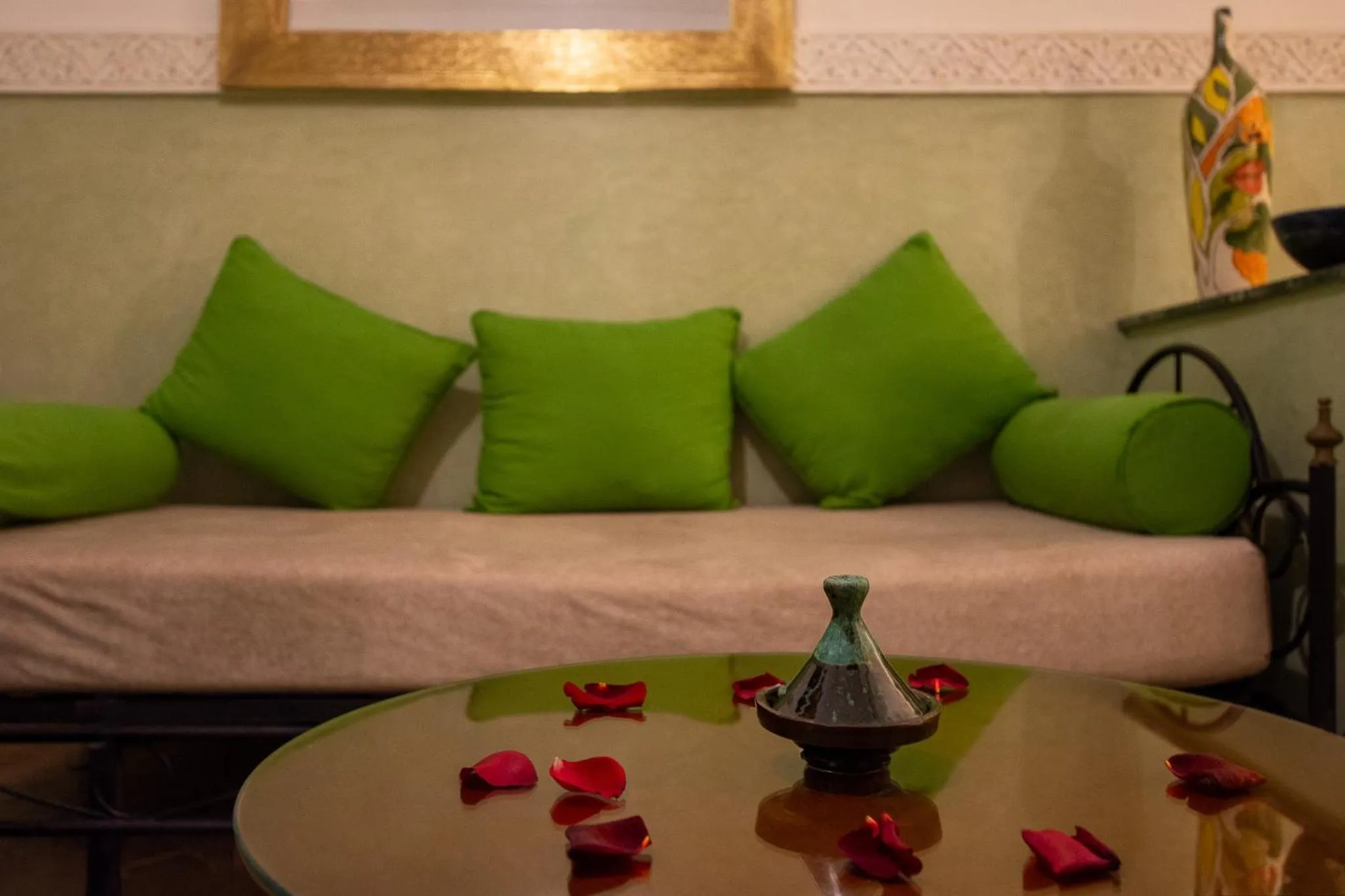 Bedroom, Bed in Riad Atlas Acacia