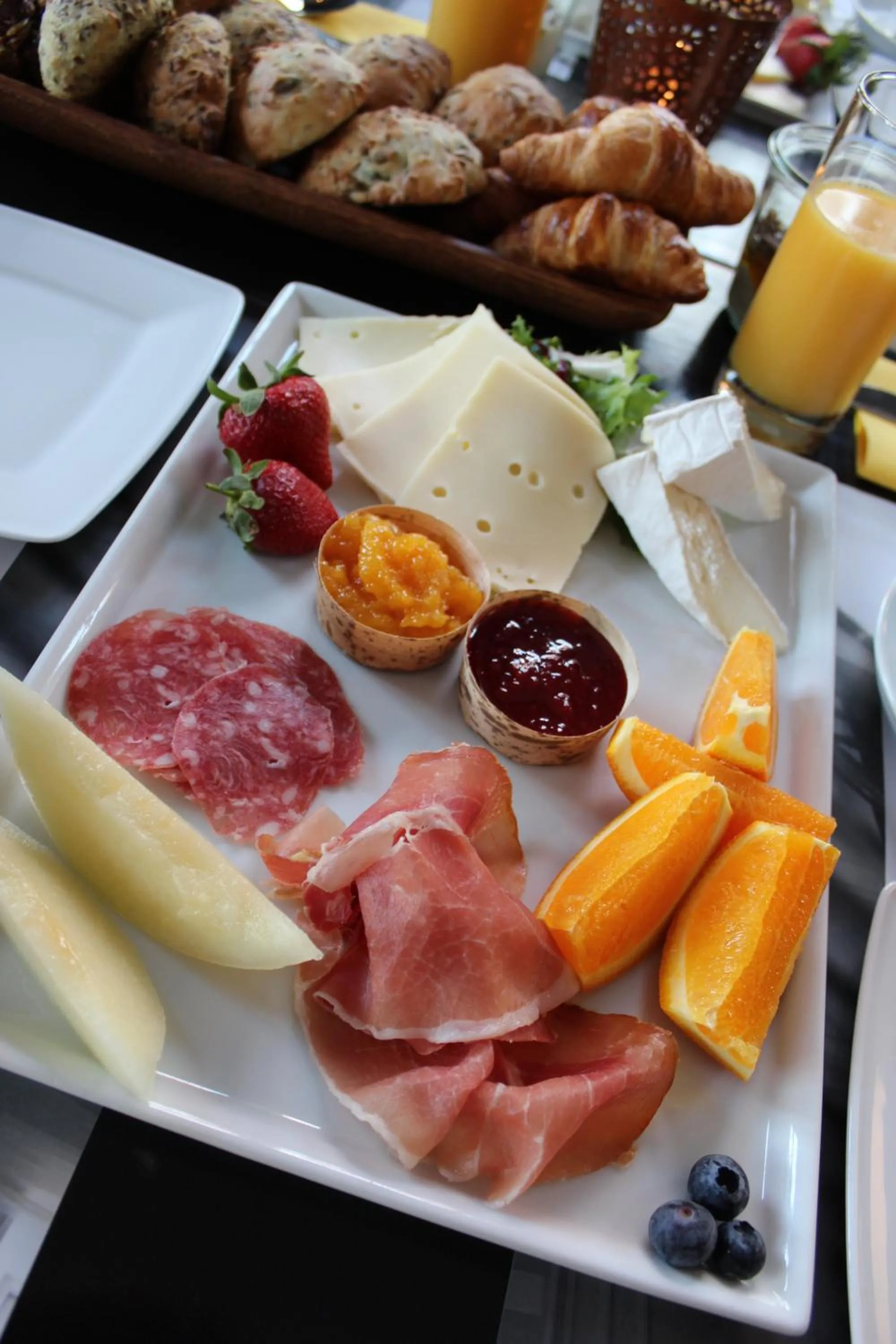 Continental breakfast in Hotel På Torvet