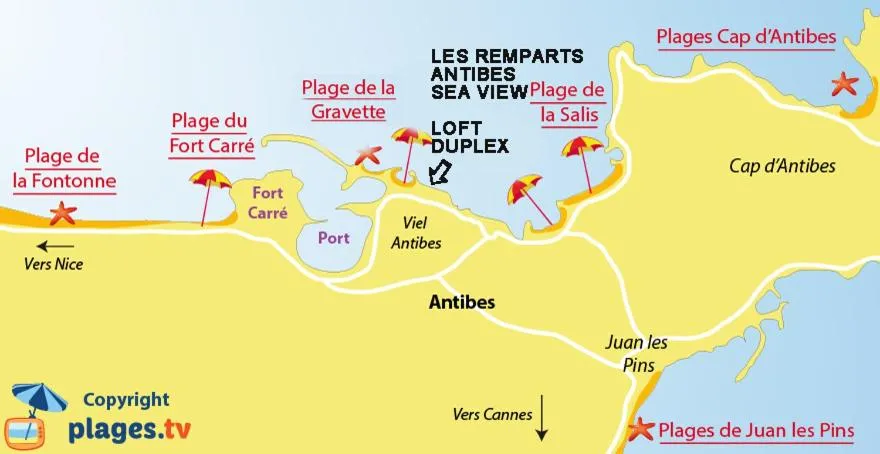 Other in Les Remparts Antibes Location