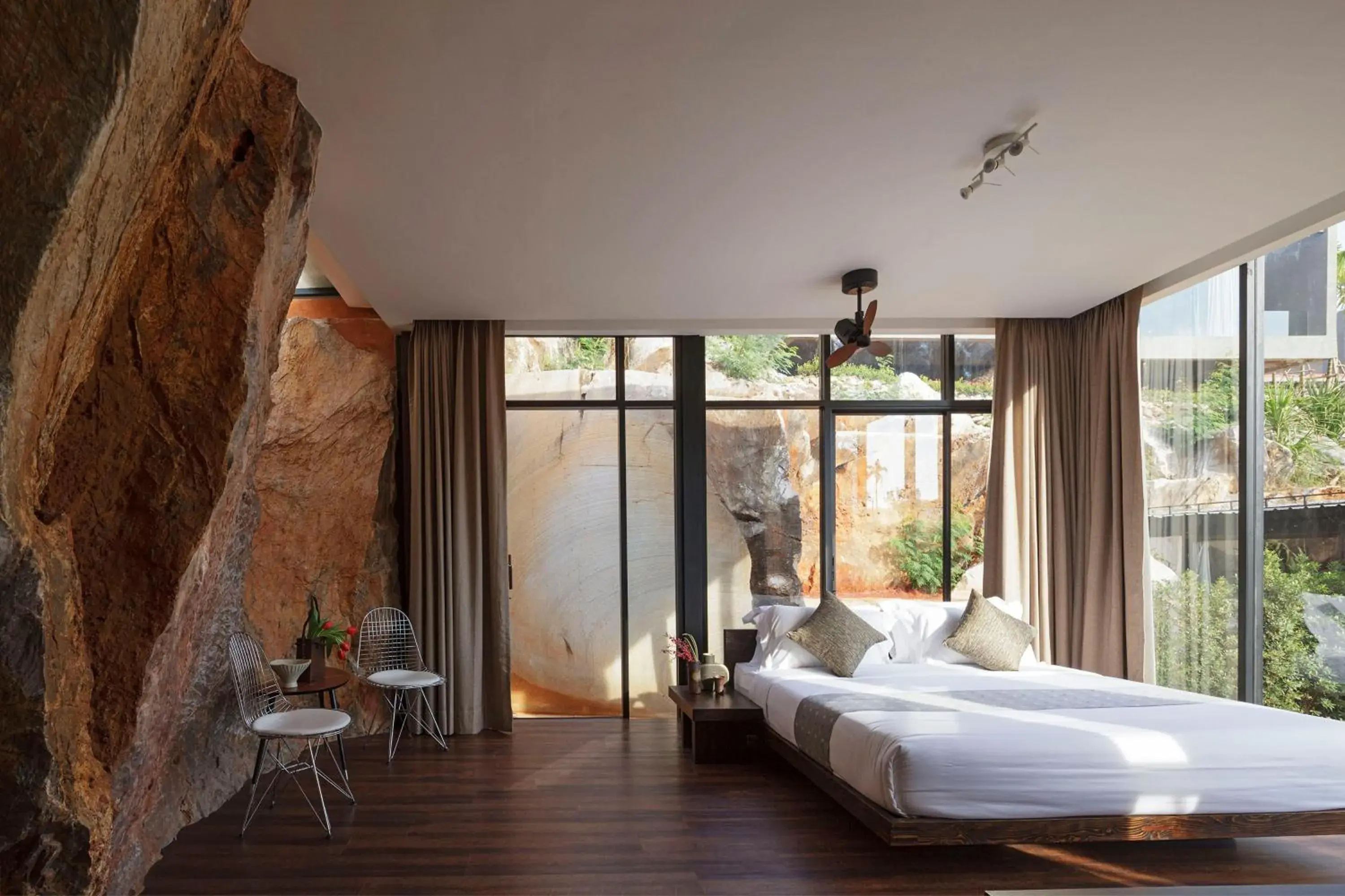 Bed in Nhapha Khaoyai Resort Bed in Nhapha Khaoyai Resort