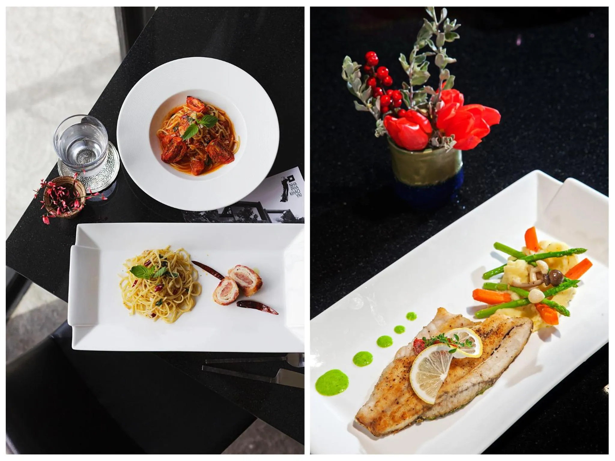 Food in Nhapha Khaoyai Resort