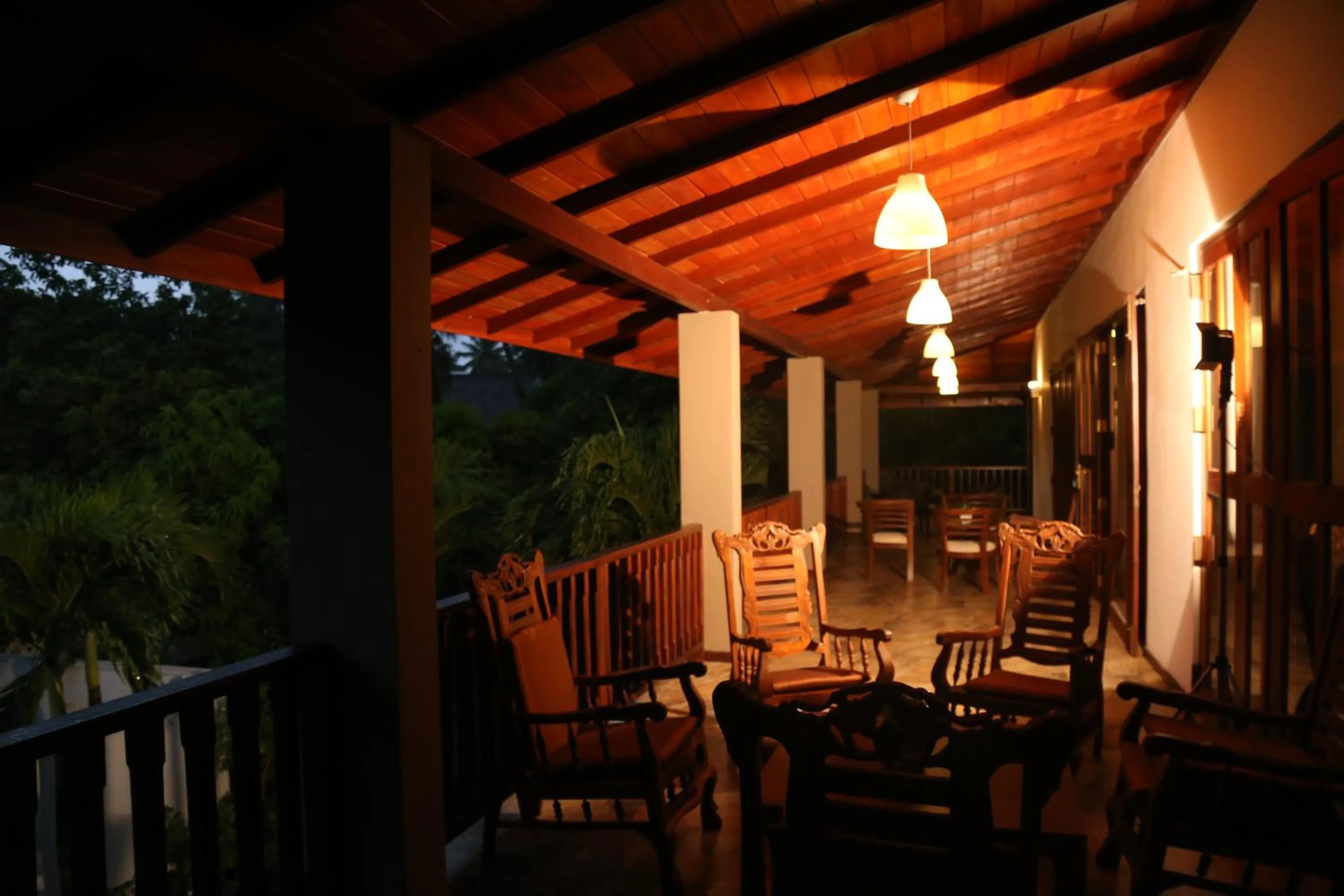 Patio in Hikka Resort