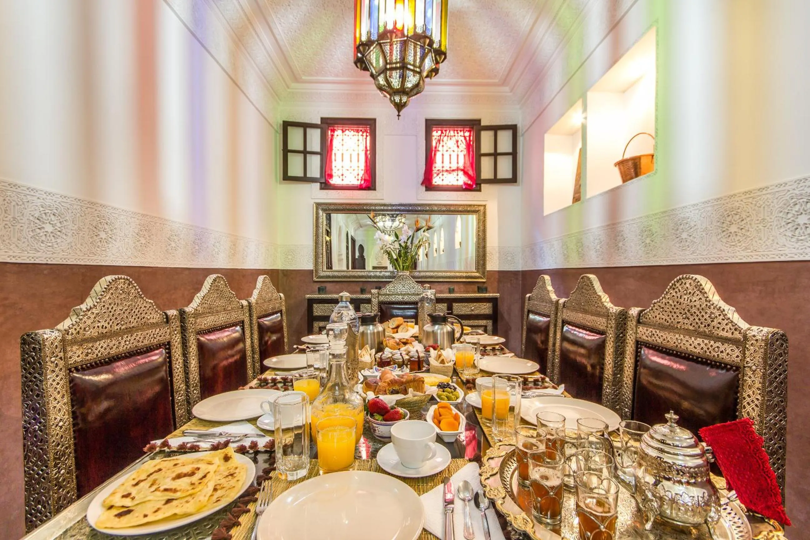 Food close-up in Riad Lamya Marrakech