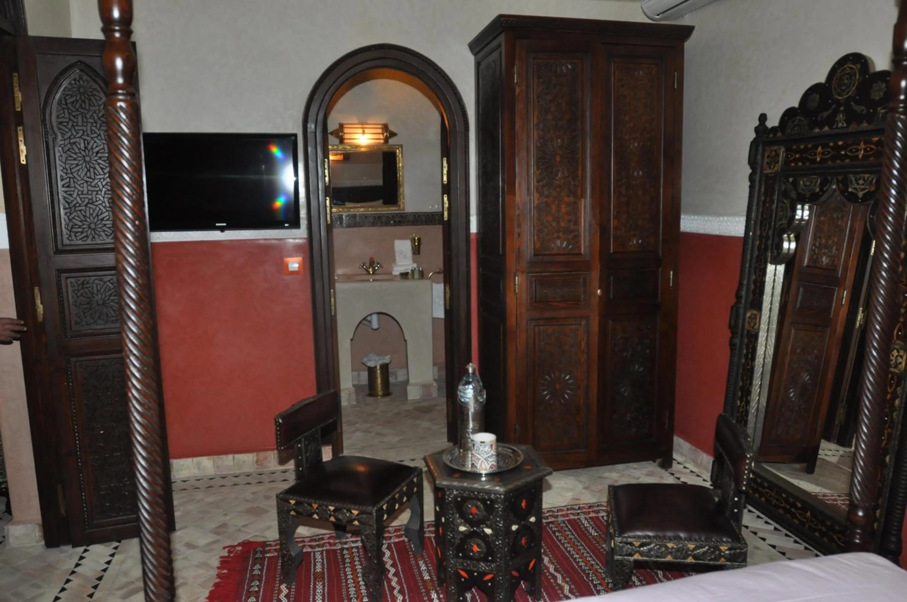 Seating area in Riad Lamya Marrakech