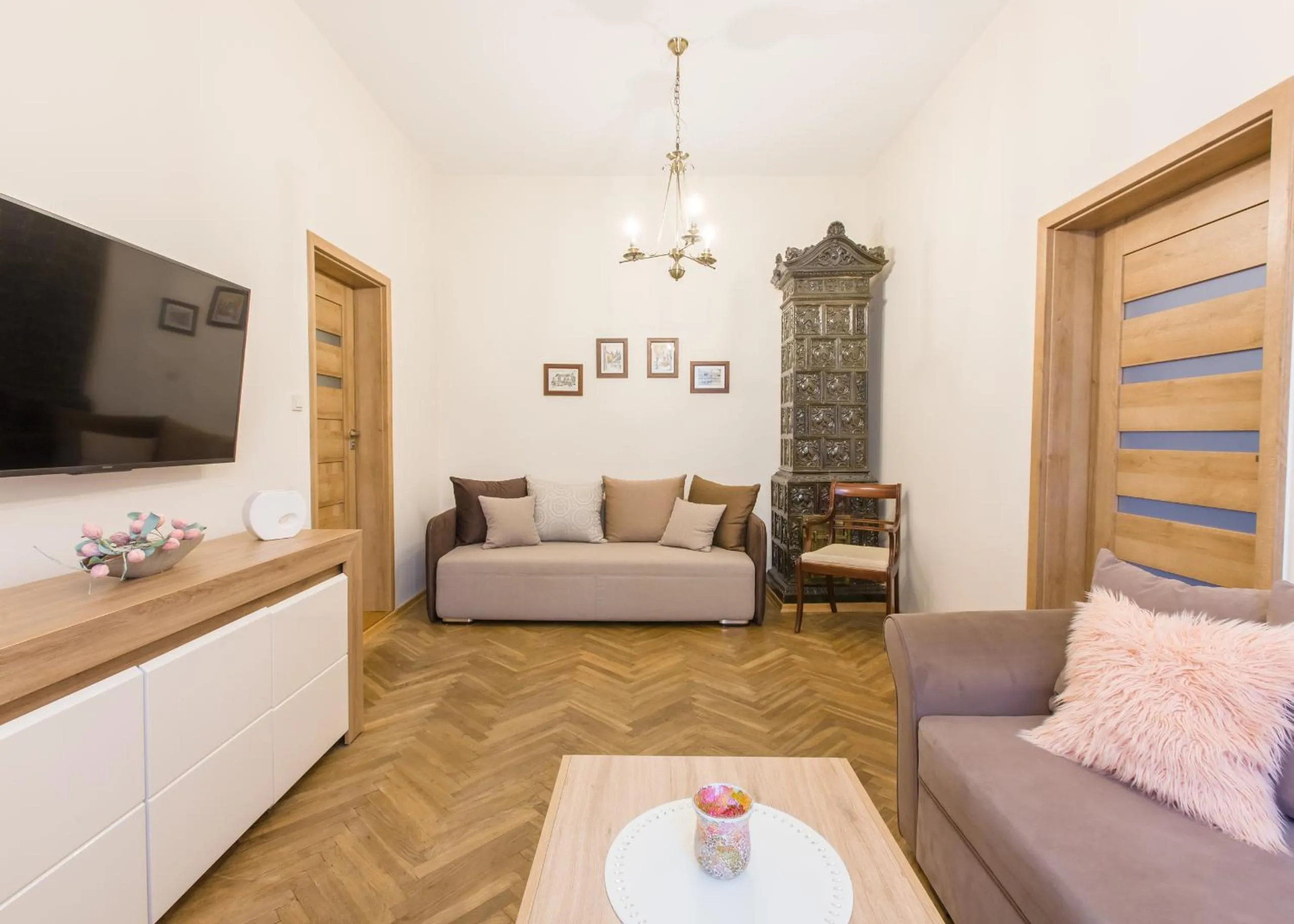 Living room in AR Apartments