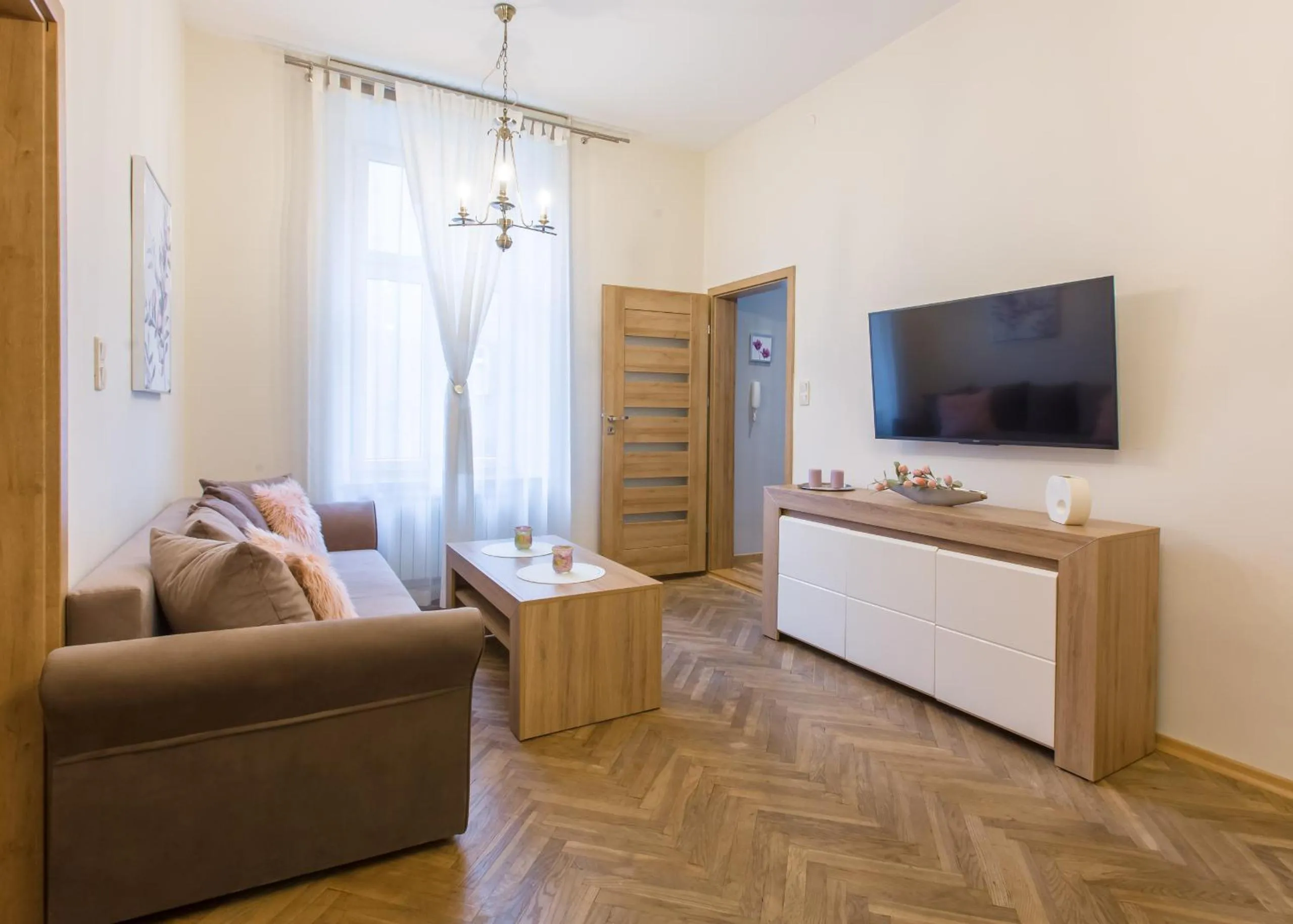 Living room in AR Apartments