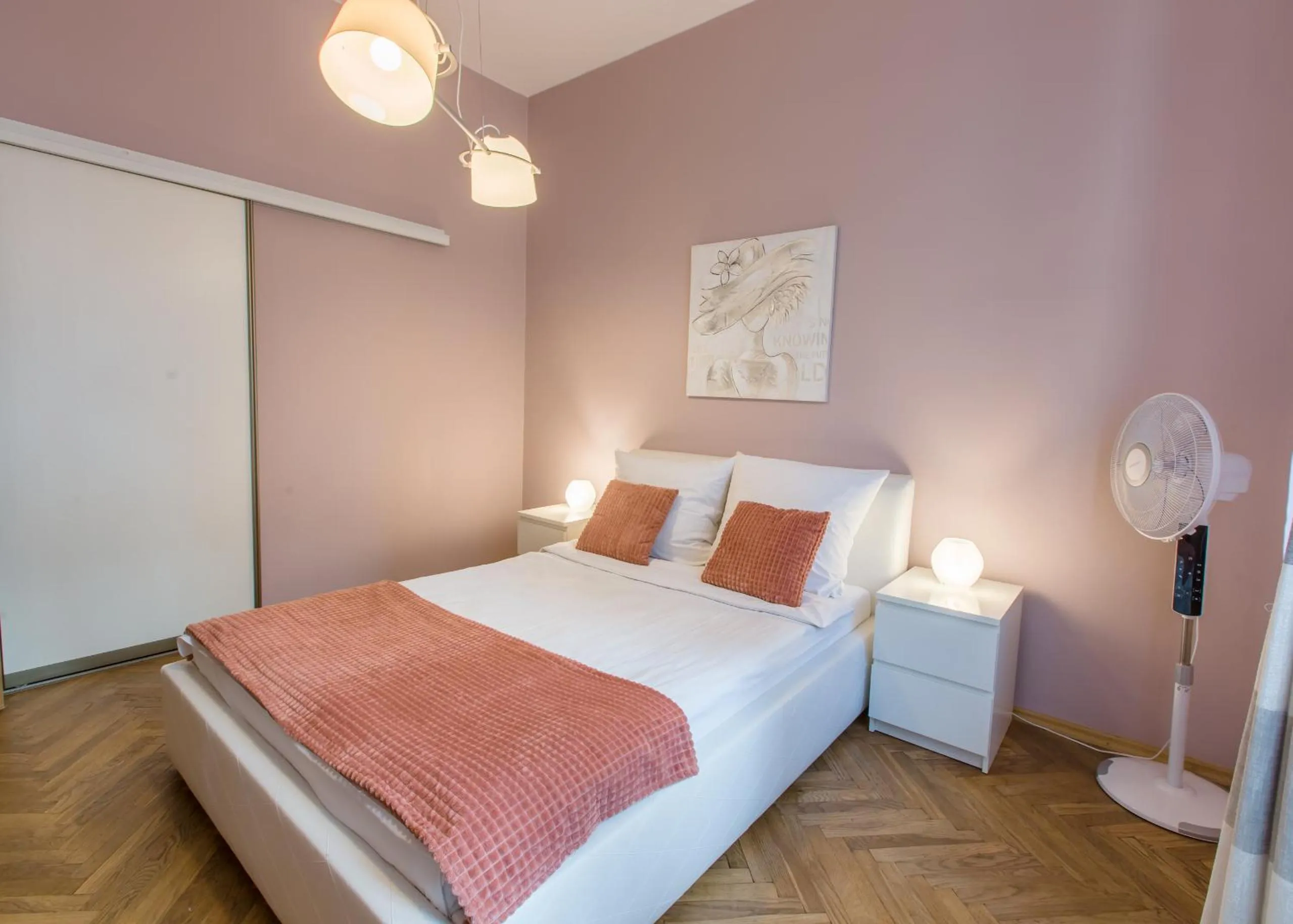 Bedroom, Bed in AR Apartments
