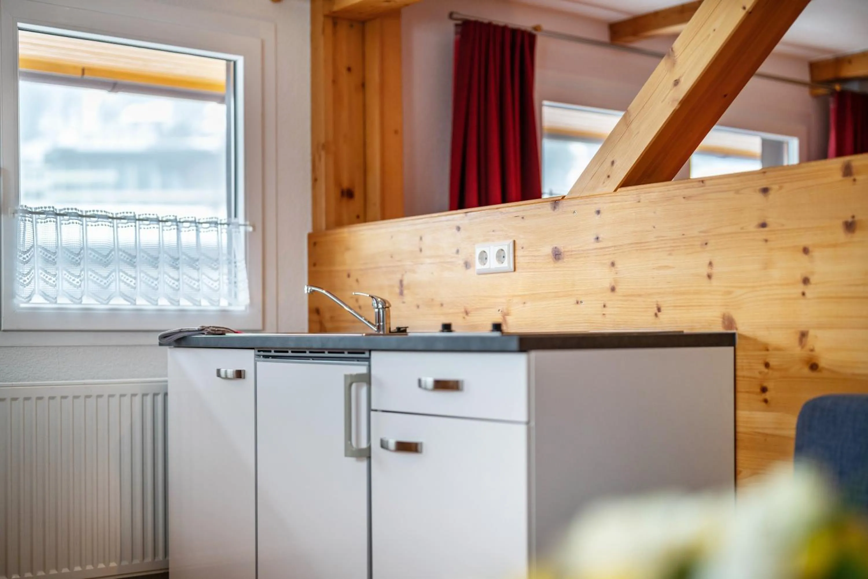 Kitchen or kitchenette in Haus Schöneck
