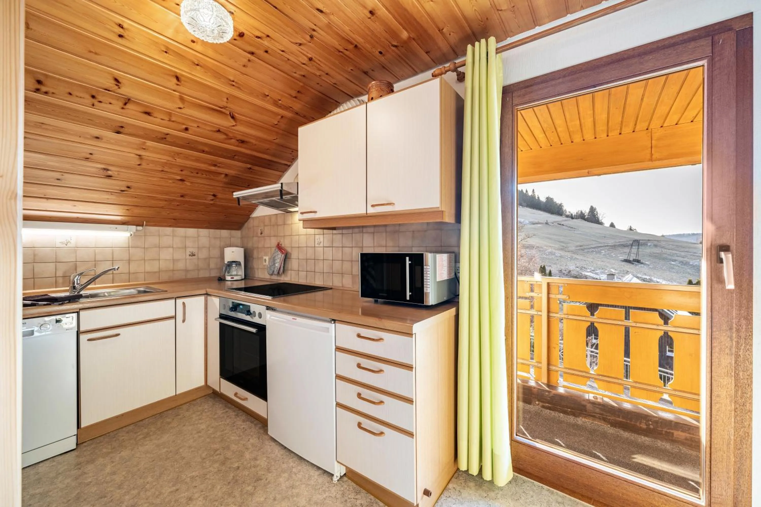 Kitchen or kitchenette in Haus Schöneck