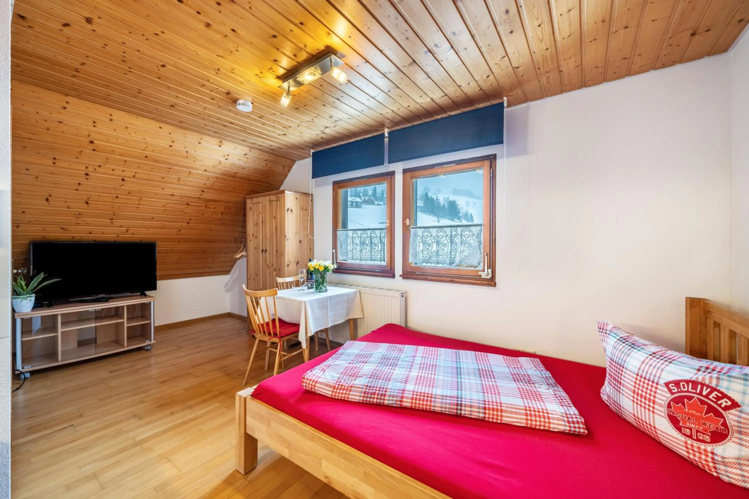 Property building, Bed in Haus Schöneck
