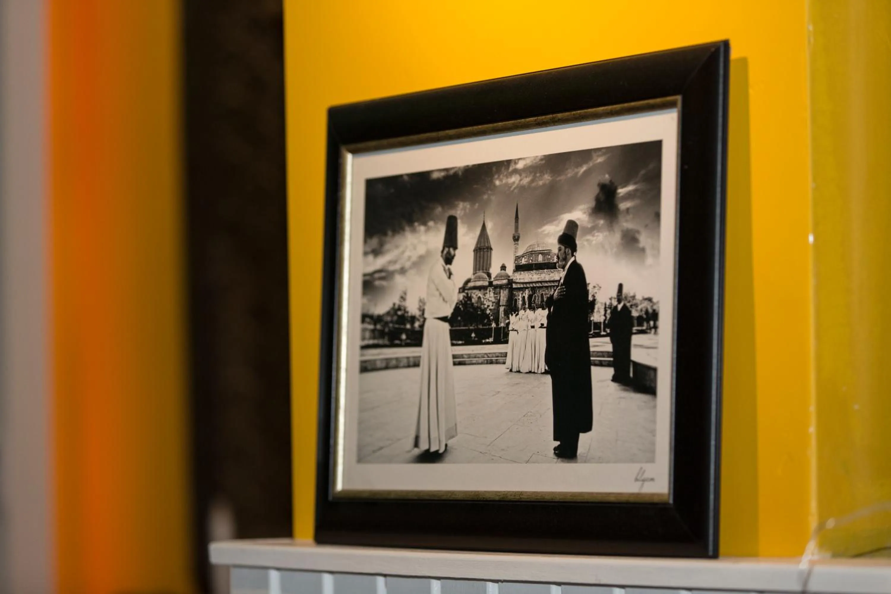 Decorative detail in Araf Hotel