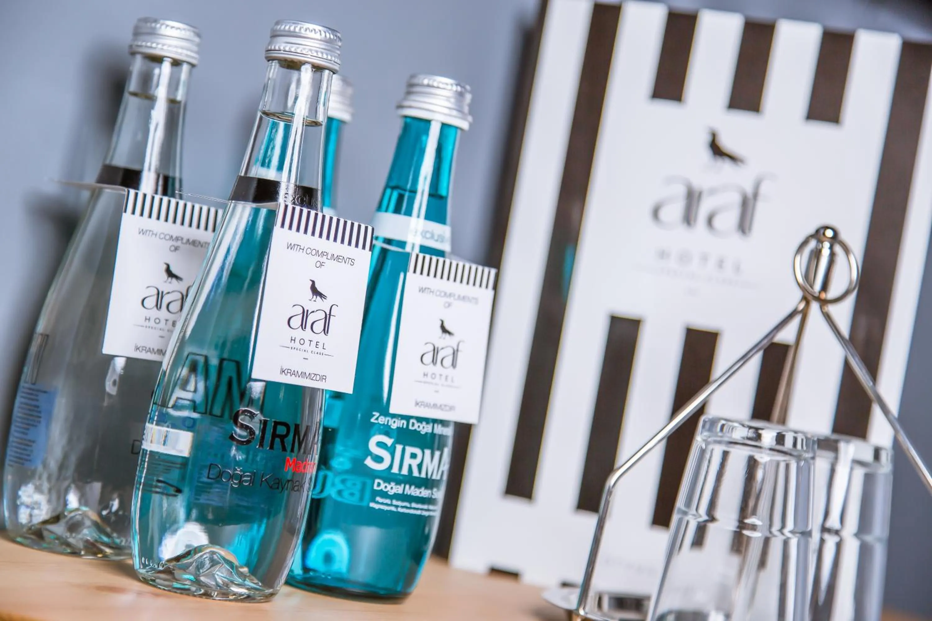 Food and drinks in Araf Hotel