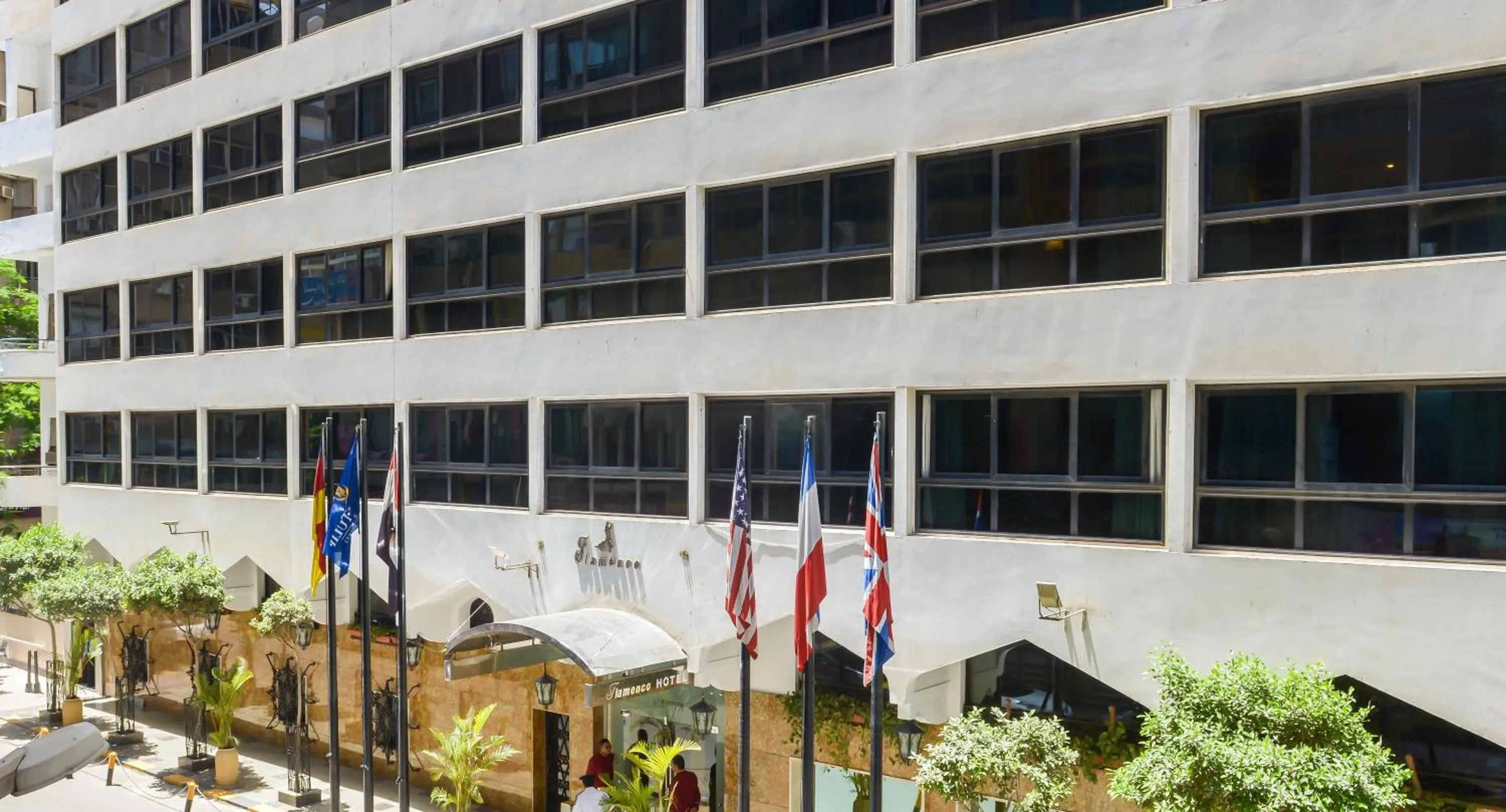 City view in Hotel Flamenco Cairo