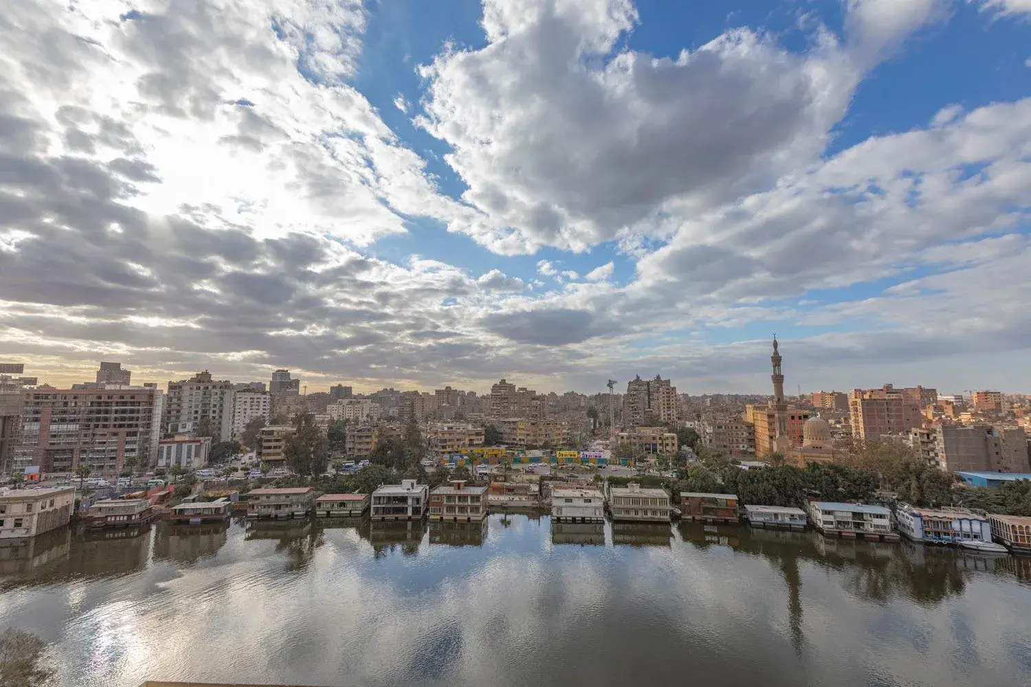 River view in Hotel Flamenco Cairo River view in Hotel Flamenco Cairo