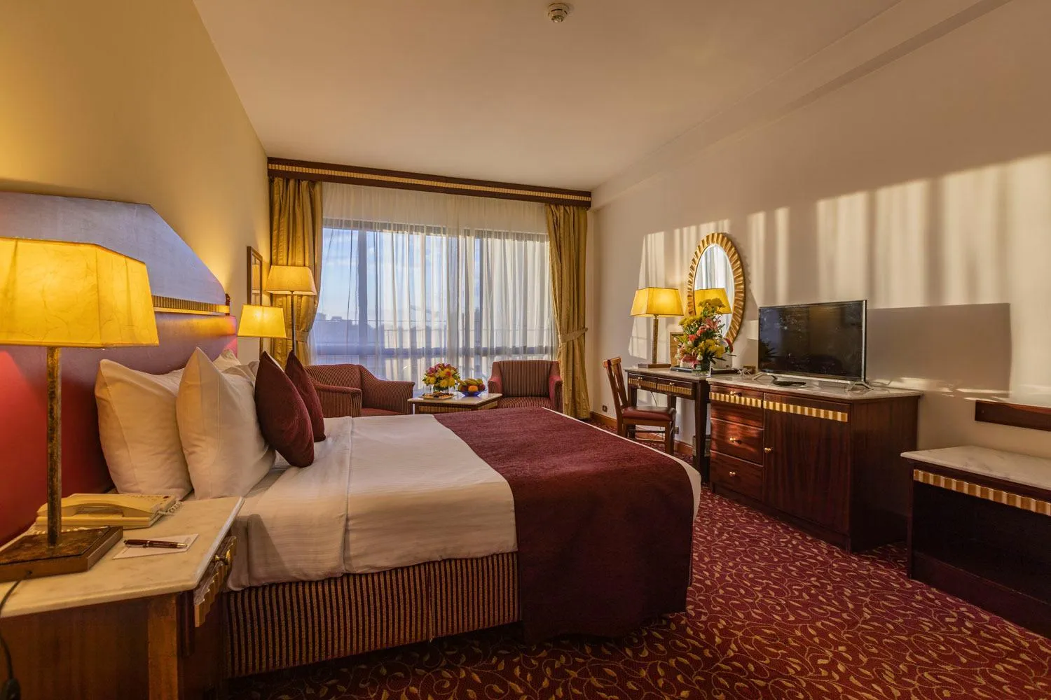 TV and multimedia, Bed in Hotel Flamenco Cairo