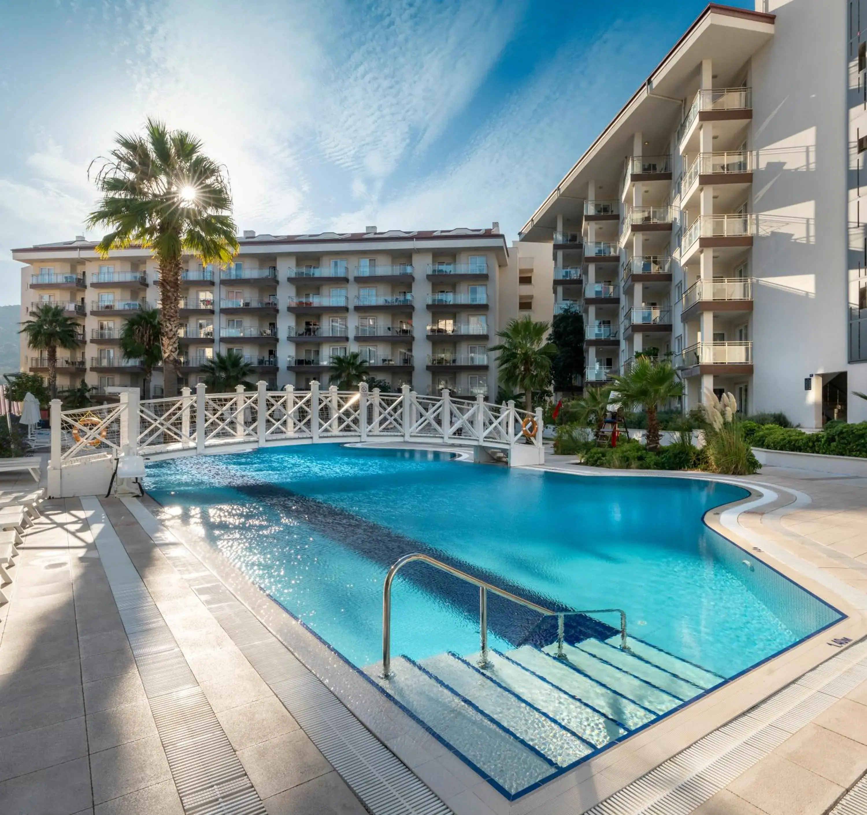 Swimming pool in Ramada Hotel & Suites by Wyndham Kusadasi Swimming pool in Ramada Hotel & Suites by Wyndham Kusadasi