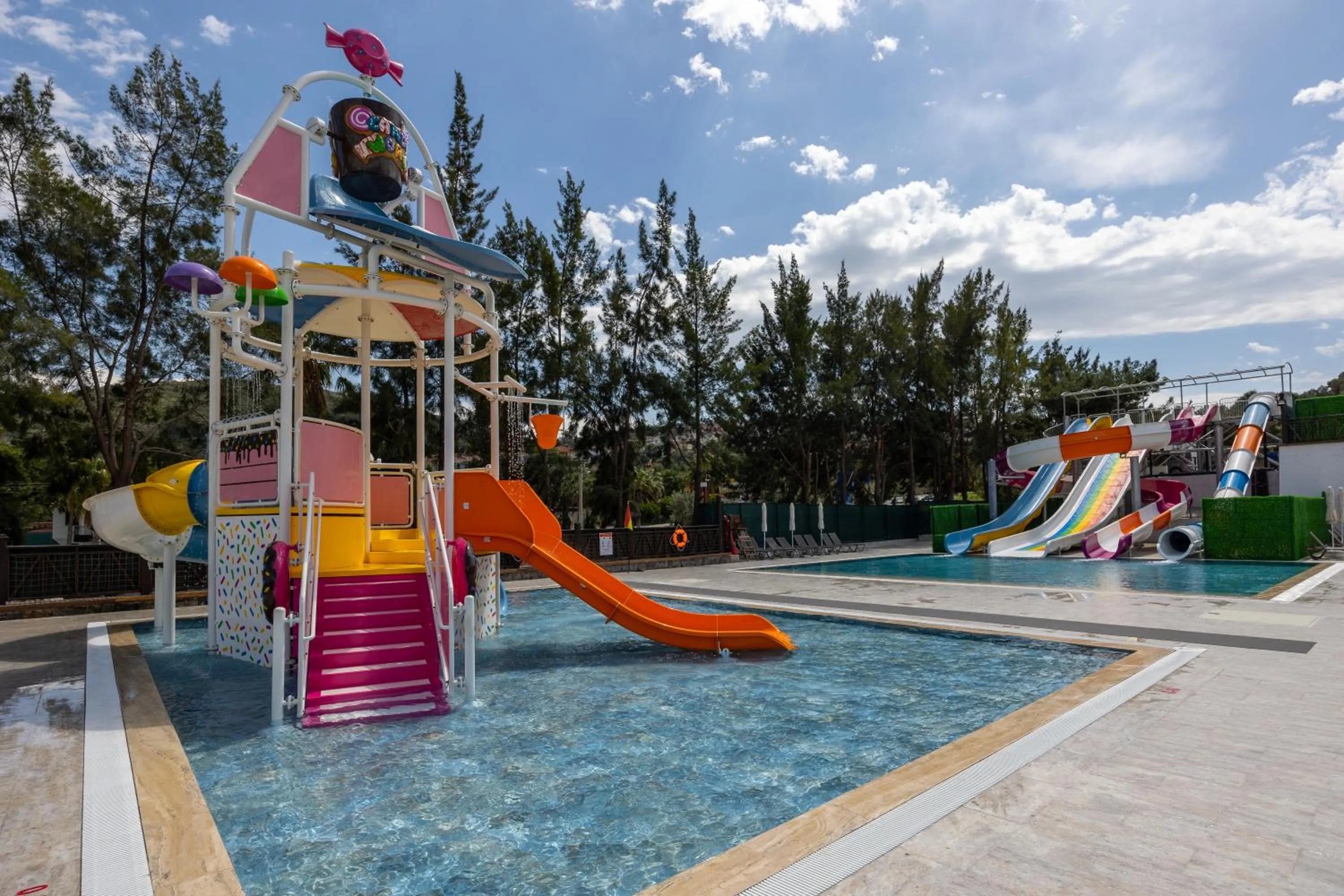 Aqua park in Ramada Hotel & Suites by Wyndham Kusadasi