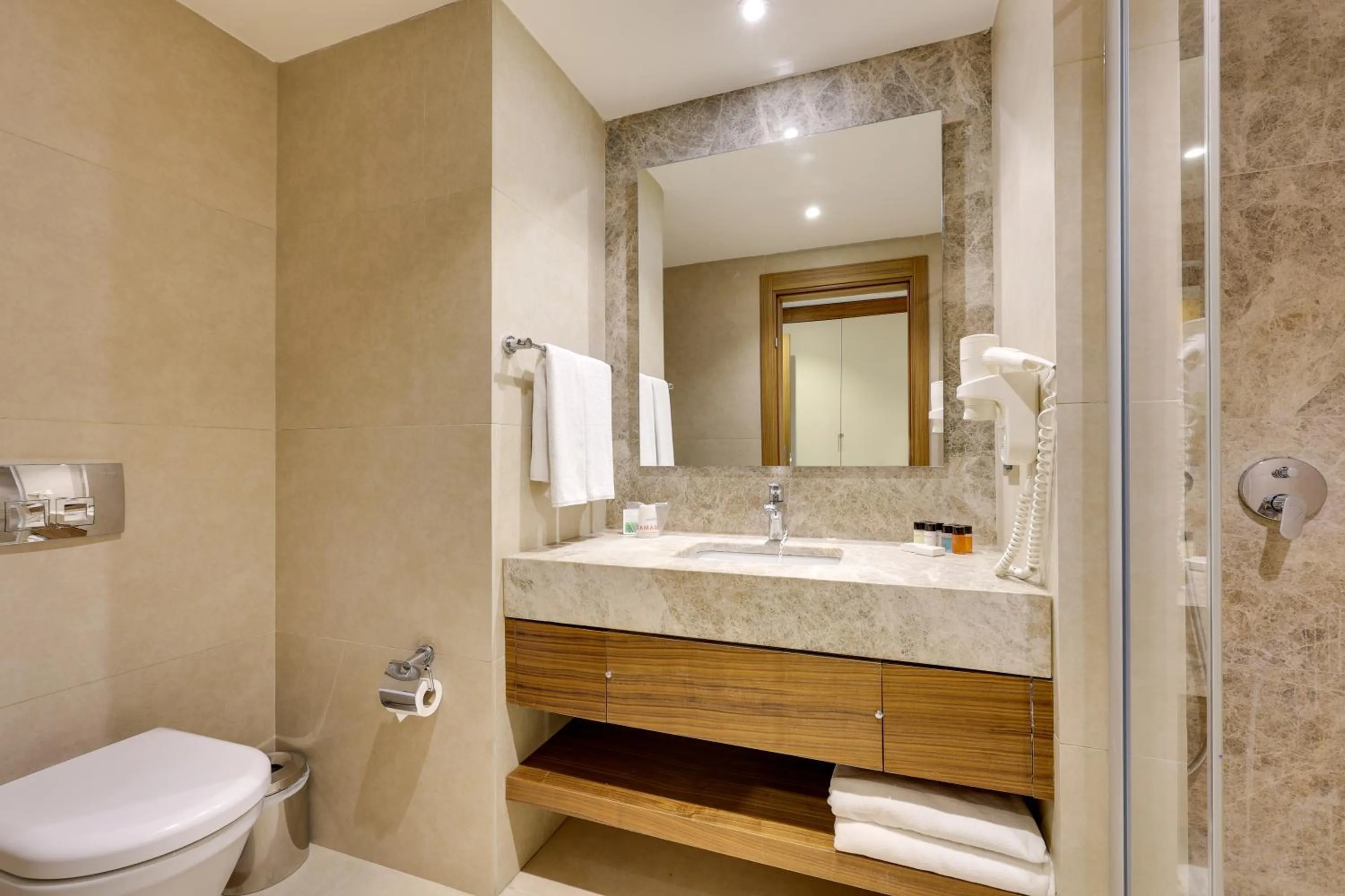 Bathroom in Ramada Hotel & Suites by Wyndham Kusadasi