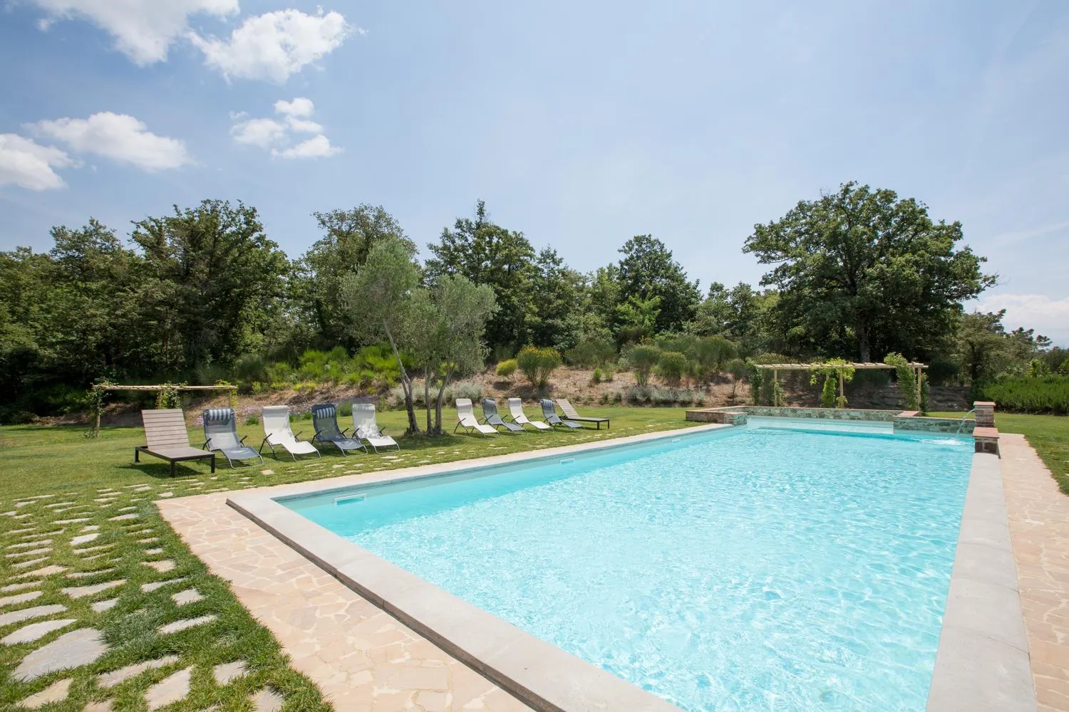 Pool view in Cignella Resort
