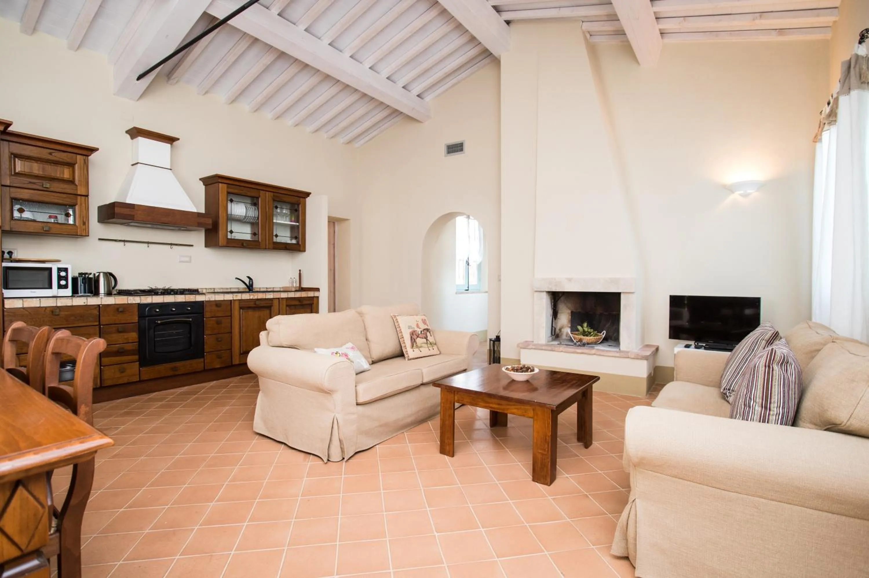 Kitchen or kitchenette in Cignella Resort