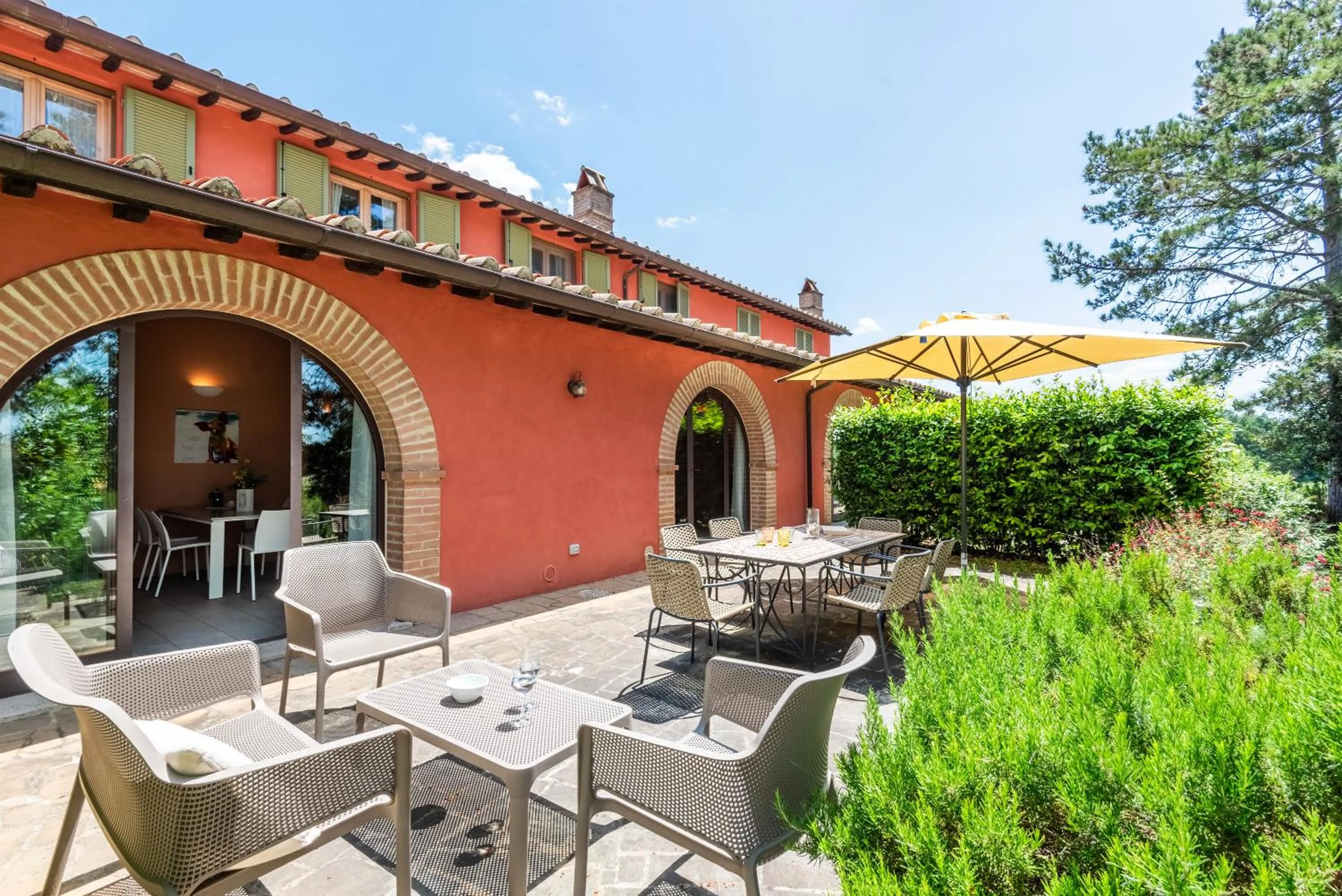Patio in Cignella Resort