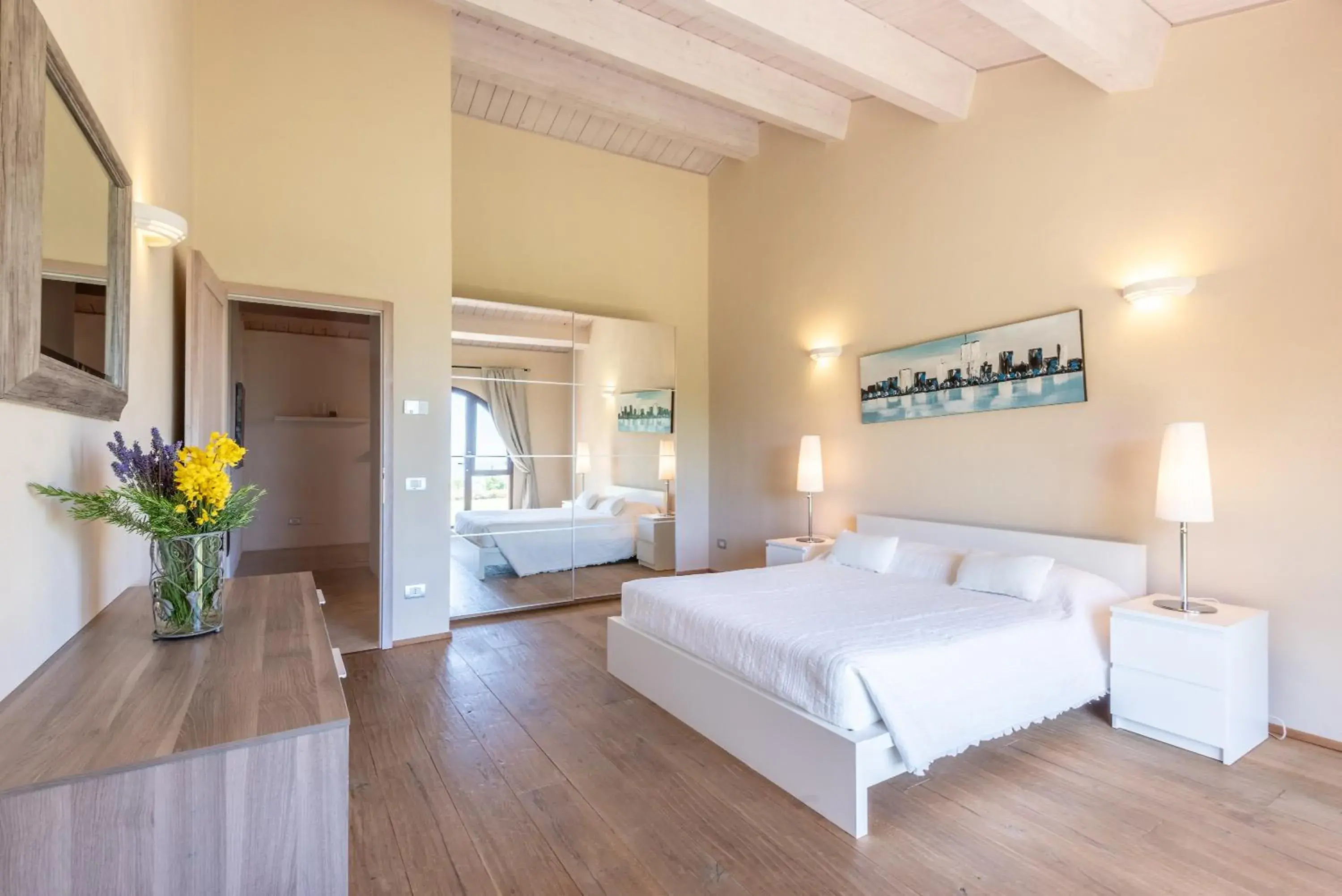 View (from property/room), Bed in Cignella Resort View (from property/room), Bed in Cignella Resort